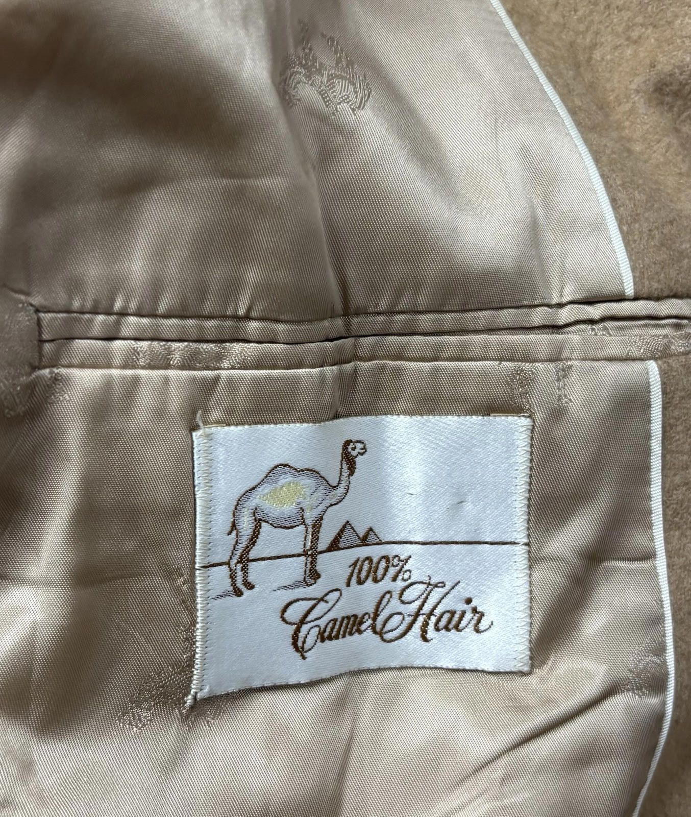 Other Greystone Ltd Blazer Jacket Men's 44 100% Camel Hair Tan VTG Size 44R - 3 Thumbnail