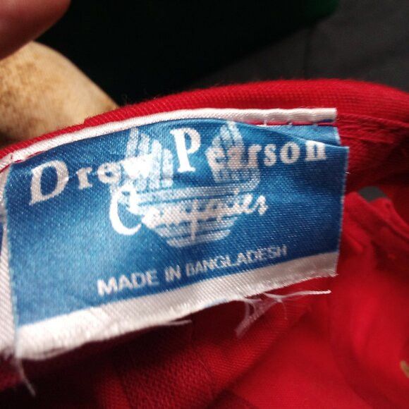 Drew Pearson Red And Tan Color Hat Size ONE SIZE - 6 Thumbnail