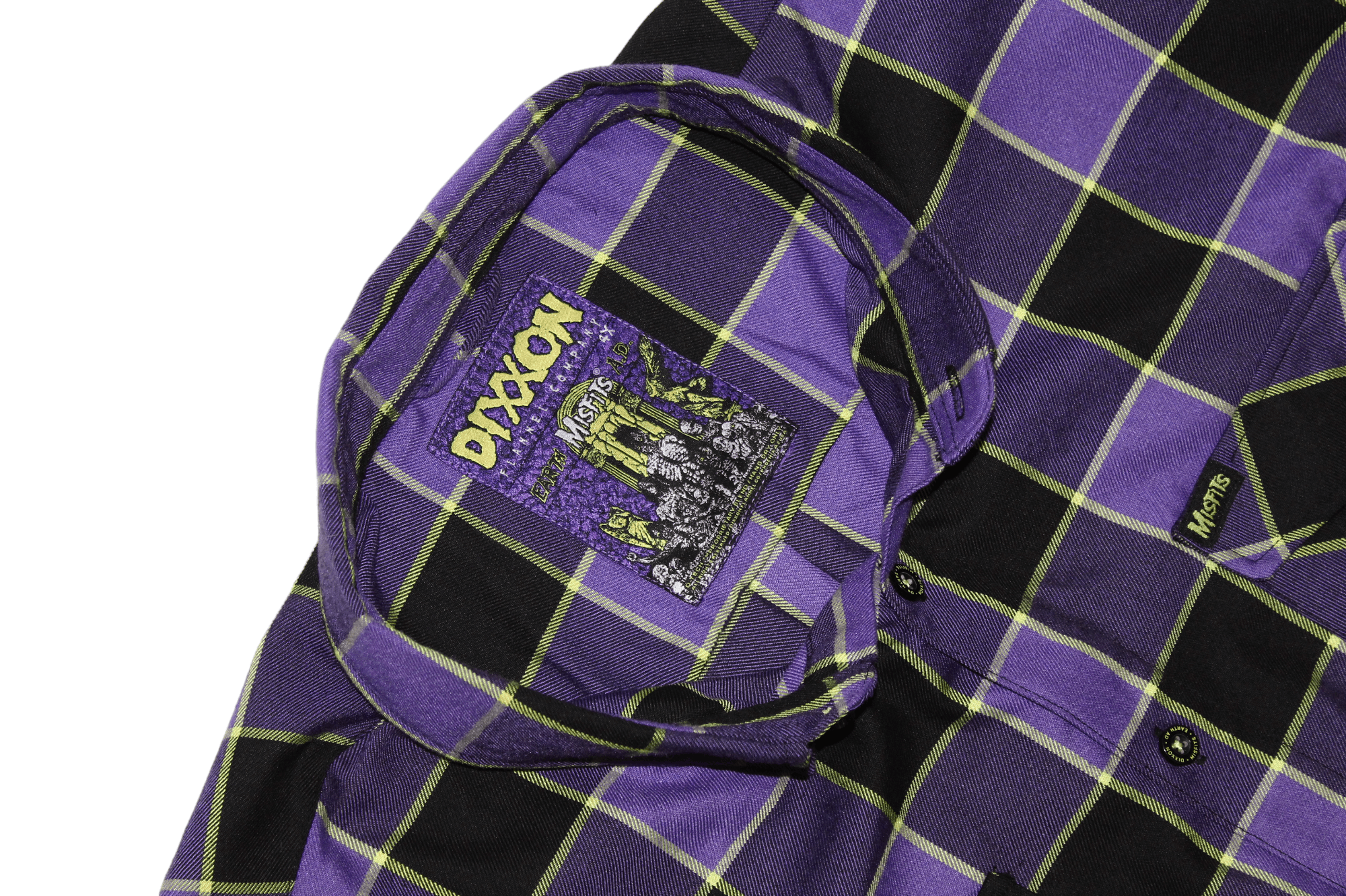 Dixxon Misfits x Dixxon Flannel Company plaid check shirt sz- 4XL Size US XXL / EU 58 / 5 - 5 Thumbnail