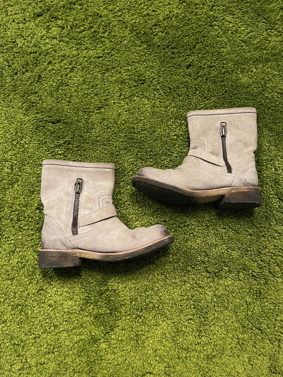 Cowboy Equipment × Sendra × Vintage Sendra western cowboy style real suede leather boots Size US 8 / IT 38 - 4 Thumbnail