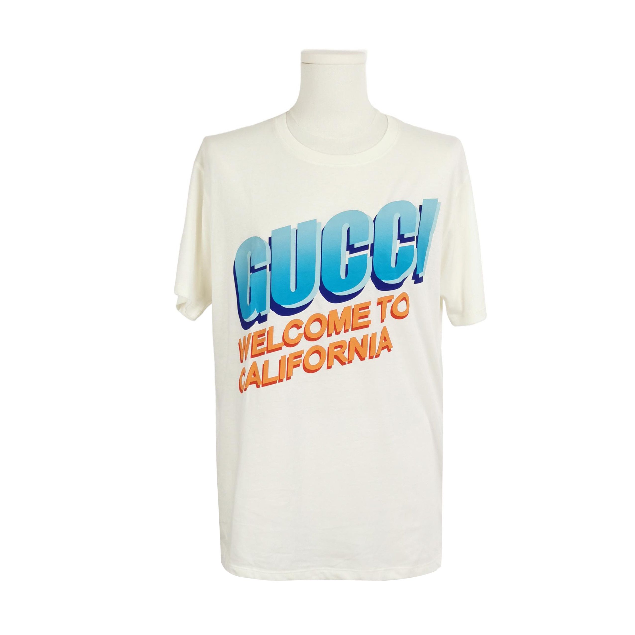 Gucci Gucci Welcome to California Print T-Shirt Size S Size US S / EU 44-46 / 1 - 1 Thumbnail