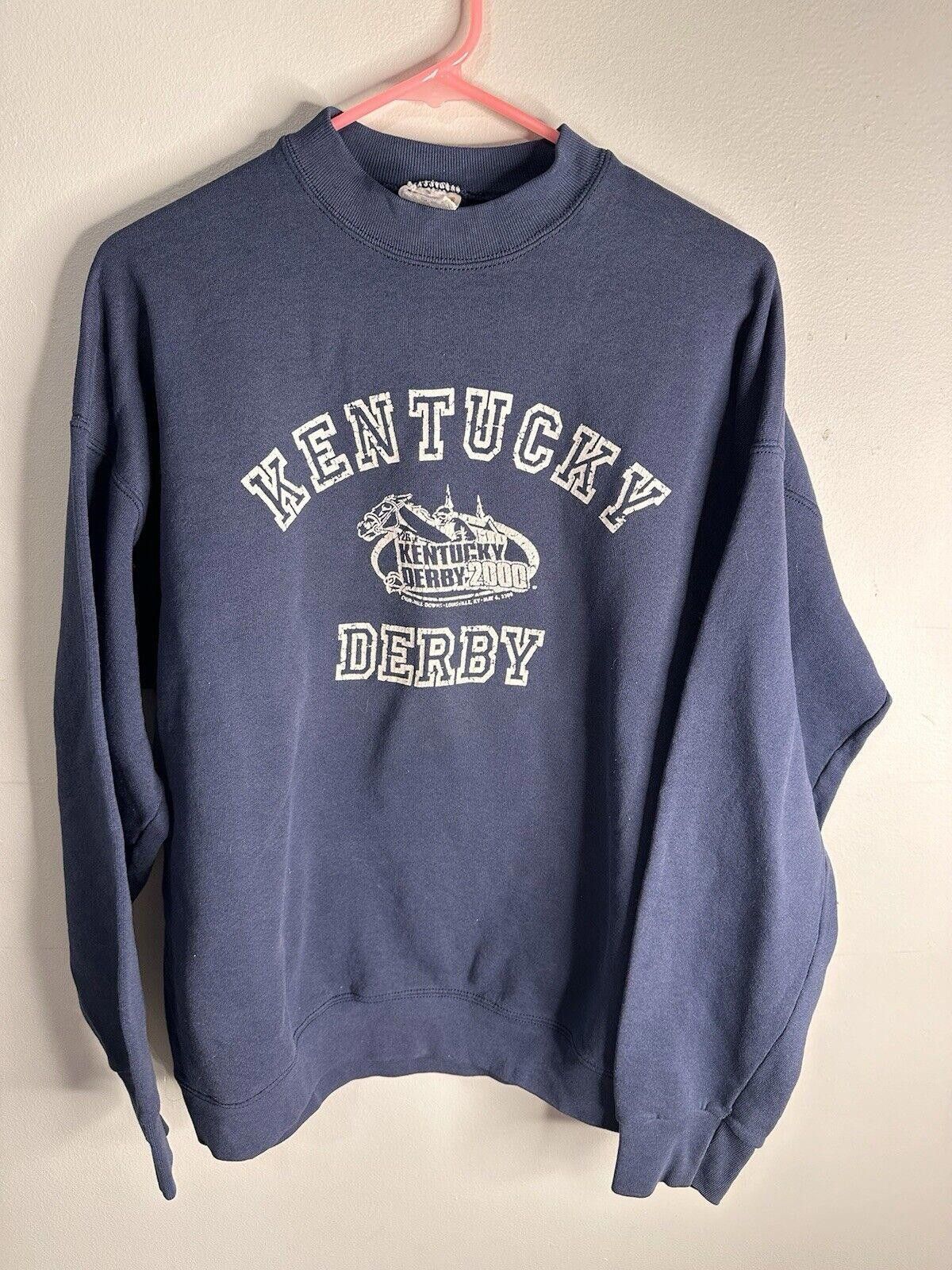 Fruit Of The Loom Vintage Kentucky Derby Crewneck Size XL 2000s Size US 36 / EU 52 - 1 Thumbnail