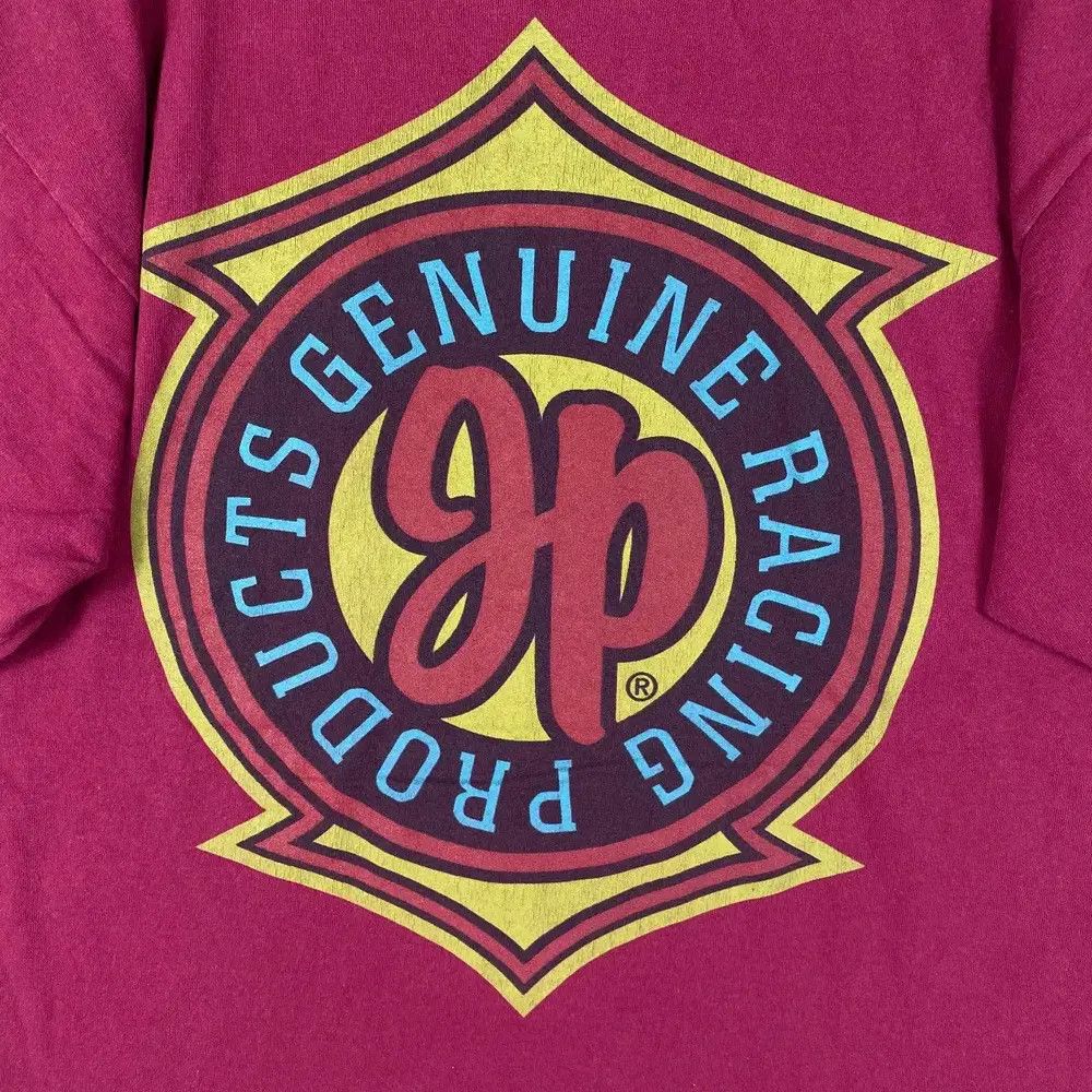 Vintage Vintage 90's JP Geniune Racing Products Graphic Tee Shirt Size US L / EU 52-54 / 3 - 2 Thumbnail