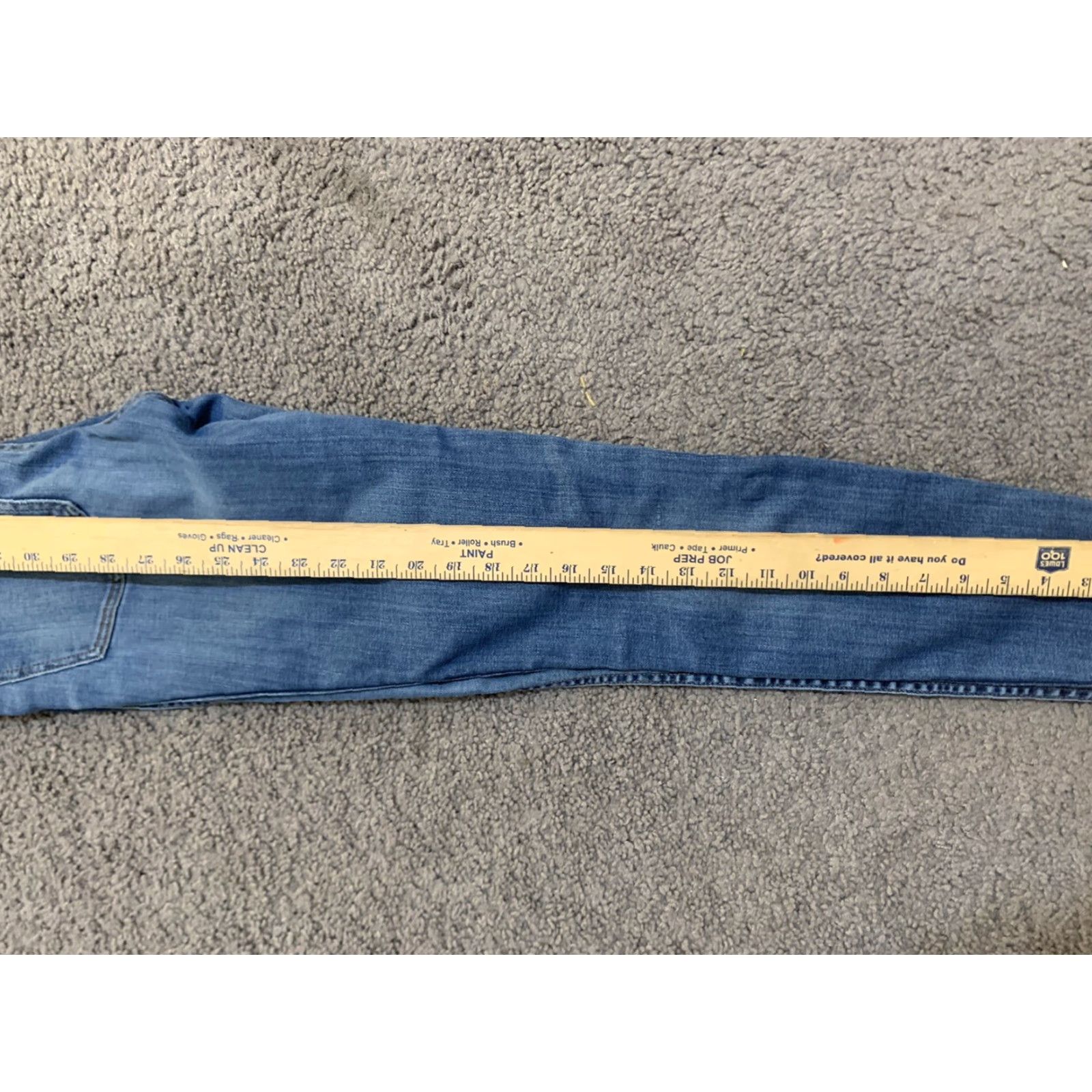 Madewell Madewell 10" High Rise Skinny Jeans Womens 24 Stretch Slim Fit Modern Blue Denim Size 42" / US 20 - 8 Thumbnail