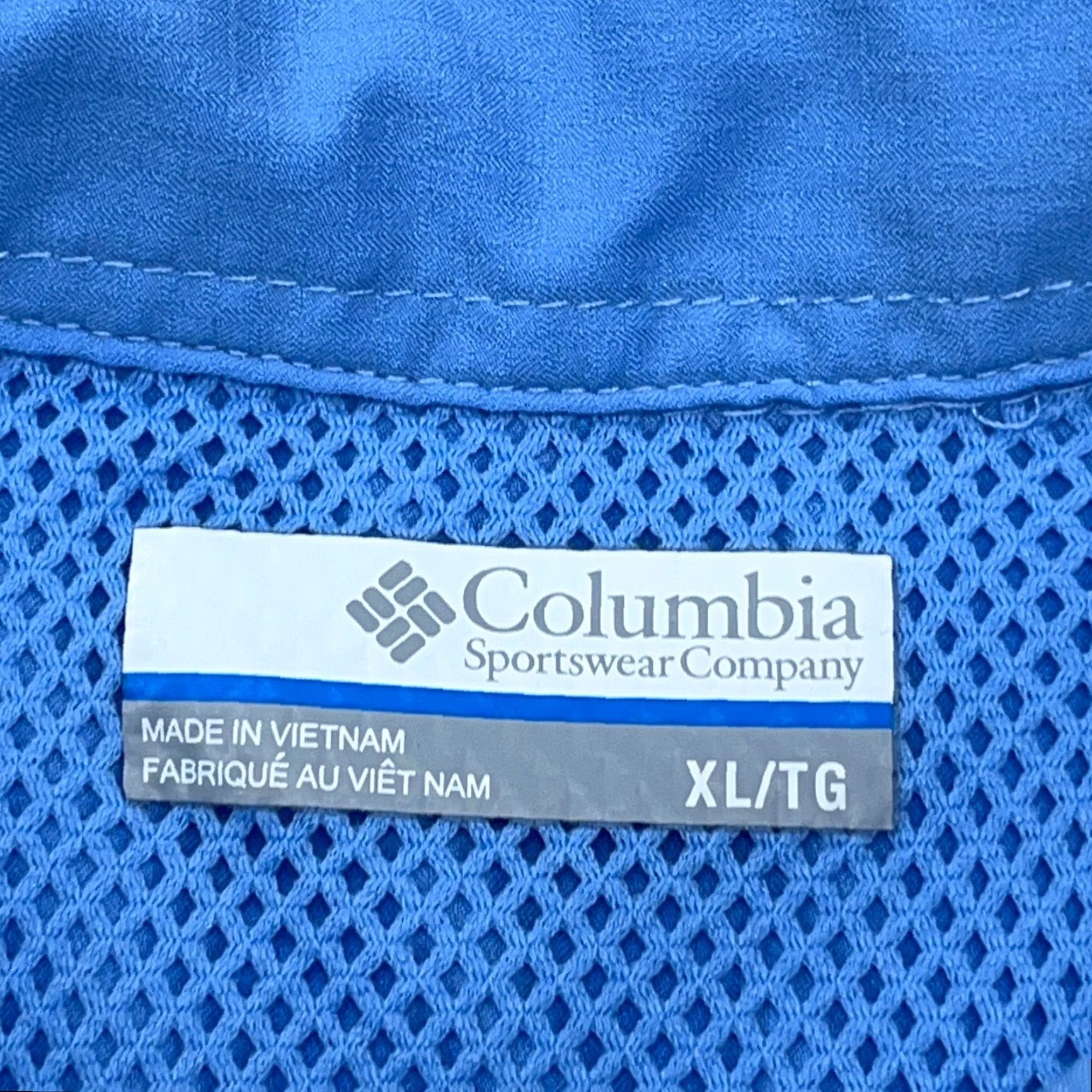 Vintage Columbia PFG Omni-Shade Shirt Men XL Blue Button-Up Outdoor Casual Travel Lightweight Moisture Wicking Pockets Logo UV Protection Easy Care Size US XL / EU 56 / 4 - 3 Thumbnail