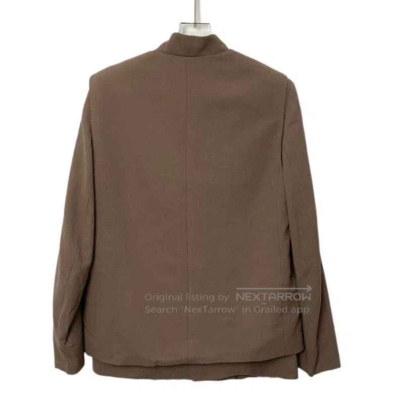 Hermes Hermes Brown Wool Long Sleeve Suit Set Size XS / US 0-2 / IT 36-38 - 2 Thumbnail