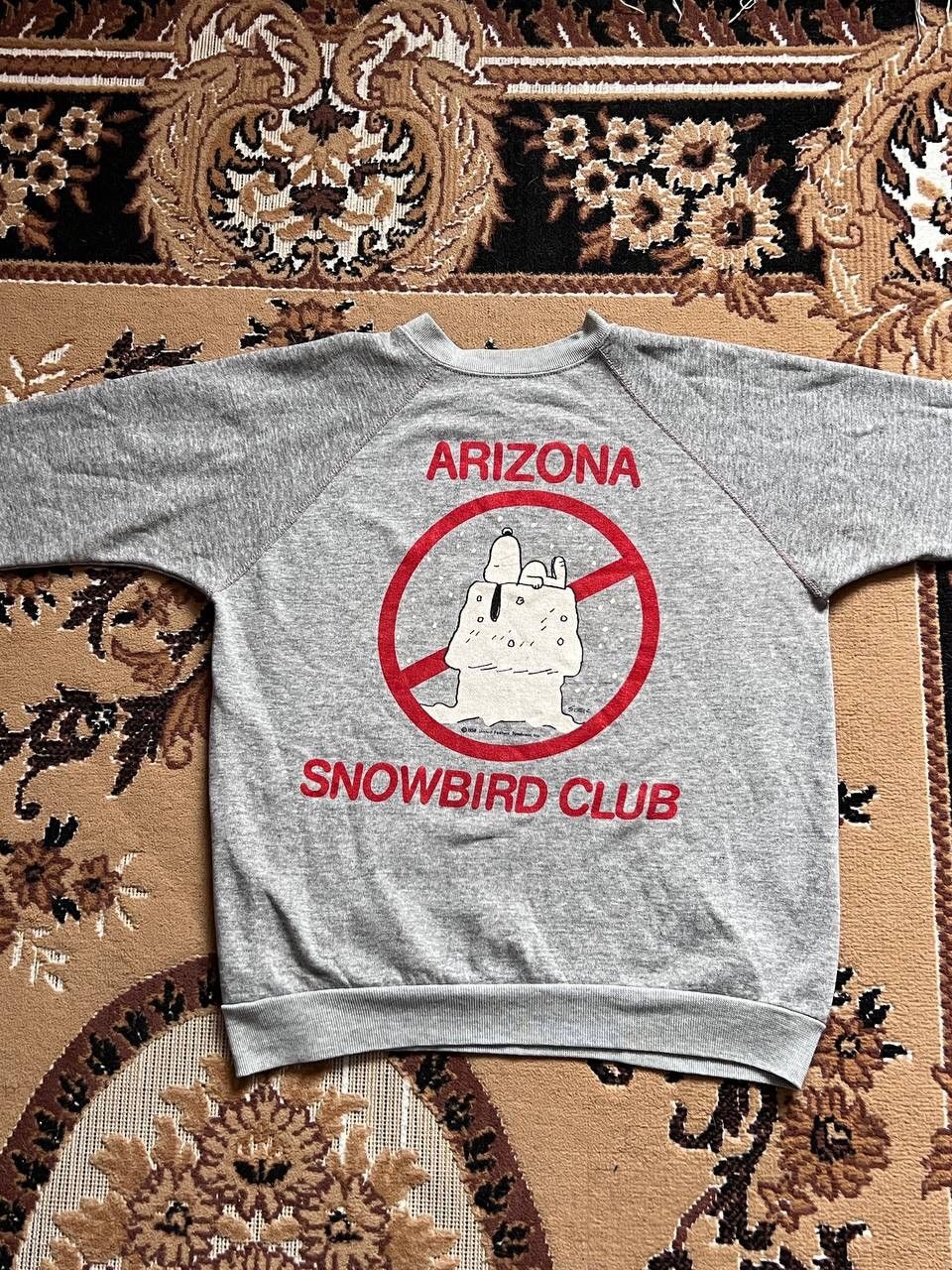 Other Vintage Snoopy Sweatshirt Schulz Arizona Rock Snowbird sz M Size US M / EU 48-50 / 2 - 15 Thumbnail