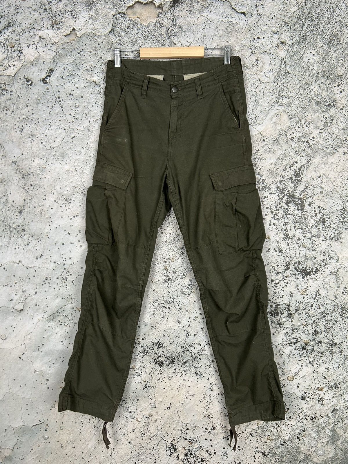 Carhartt Wip Carhartt WIP Regular Cargo Pants Streetwear Vintage Skate Size US 27 - 2 Thumbnail