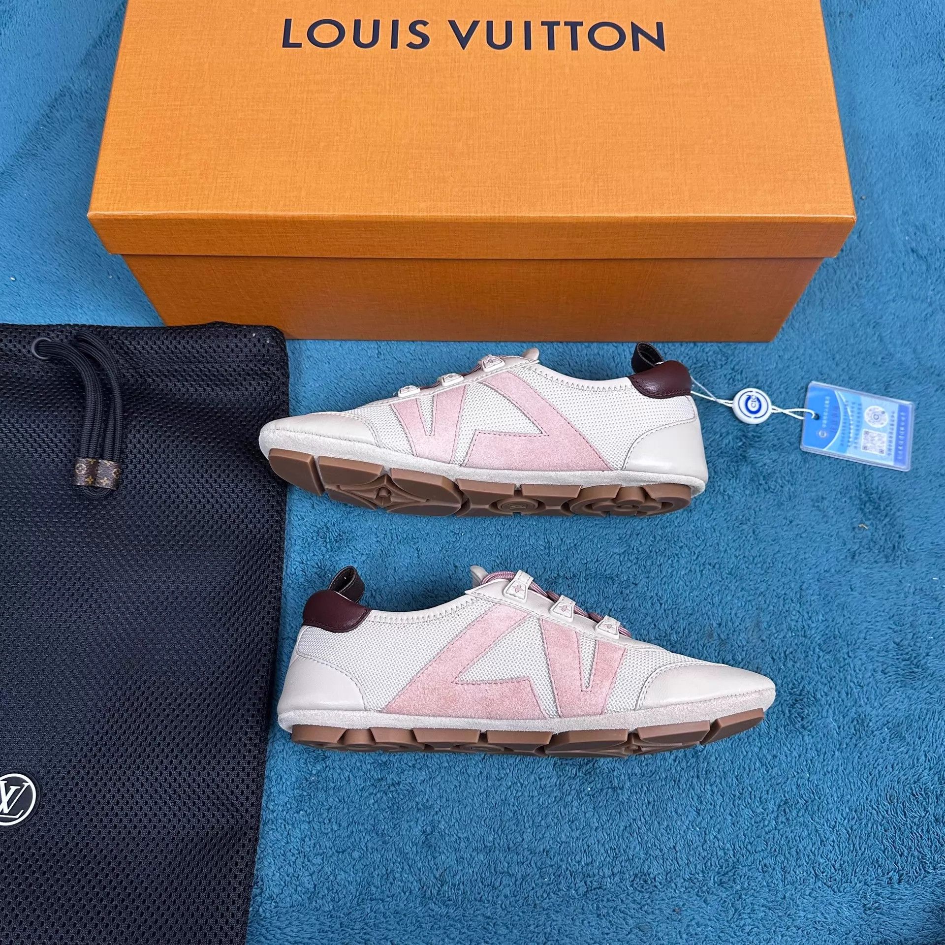 Louis Vuitton LV Sneakerina Ballet Thin Sole Blush Beige EU35 New Size US 4.5 / IT 34.5 - 3 Thumbnail