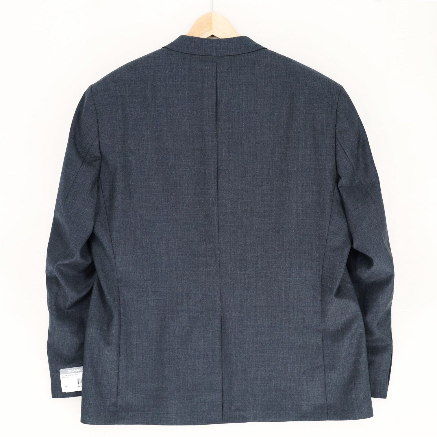 Michael Kors Michael Kors Men's Grey Wool Kaplan Suit Blazer Size 46R Size 46R - 8 Thumbnail