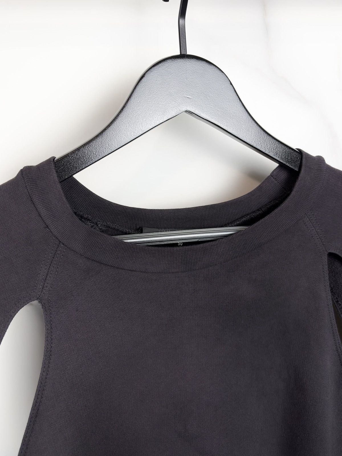 Raf Simons SS06 Raf Simons Overdyed Cut Out Raglan Crewneck Sweatshirt Size US M / EU 48-50 / 2 - 5 Thumbnail