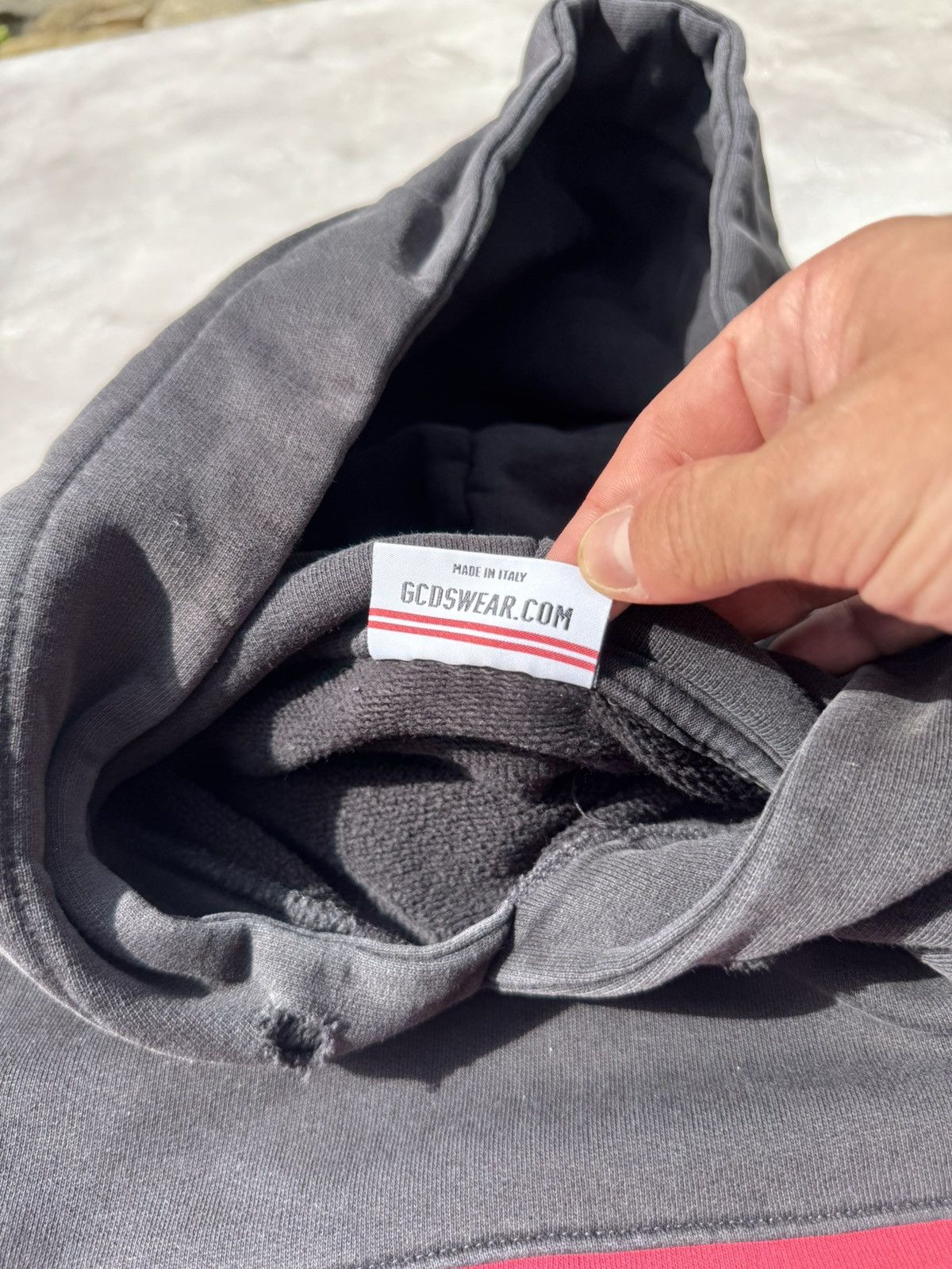 GCDS GCDS Luxury Made in Italy Baggy Hoodie Size US M / EU 48-50 / 2 - 12 Thumbnail