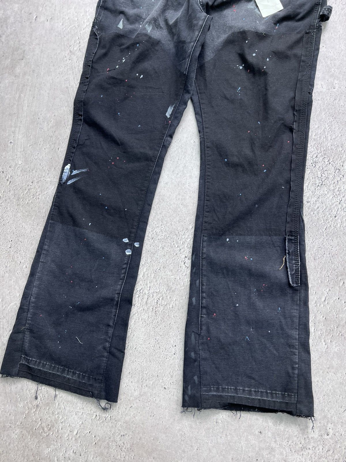 Carhartt × Vintage VINTAGE BAGGY FLARED NEW DOUBLE KNEE PANTS DISTRESSED Size US 38 / EU 54 - 2 Thumbnail