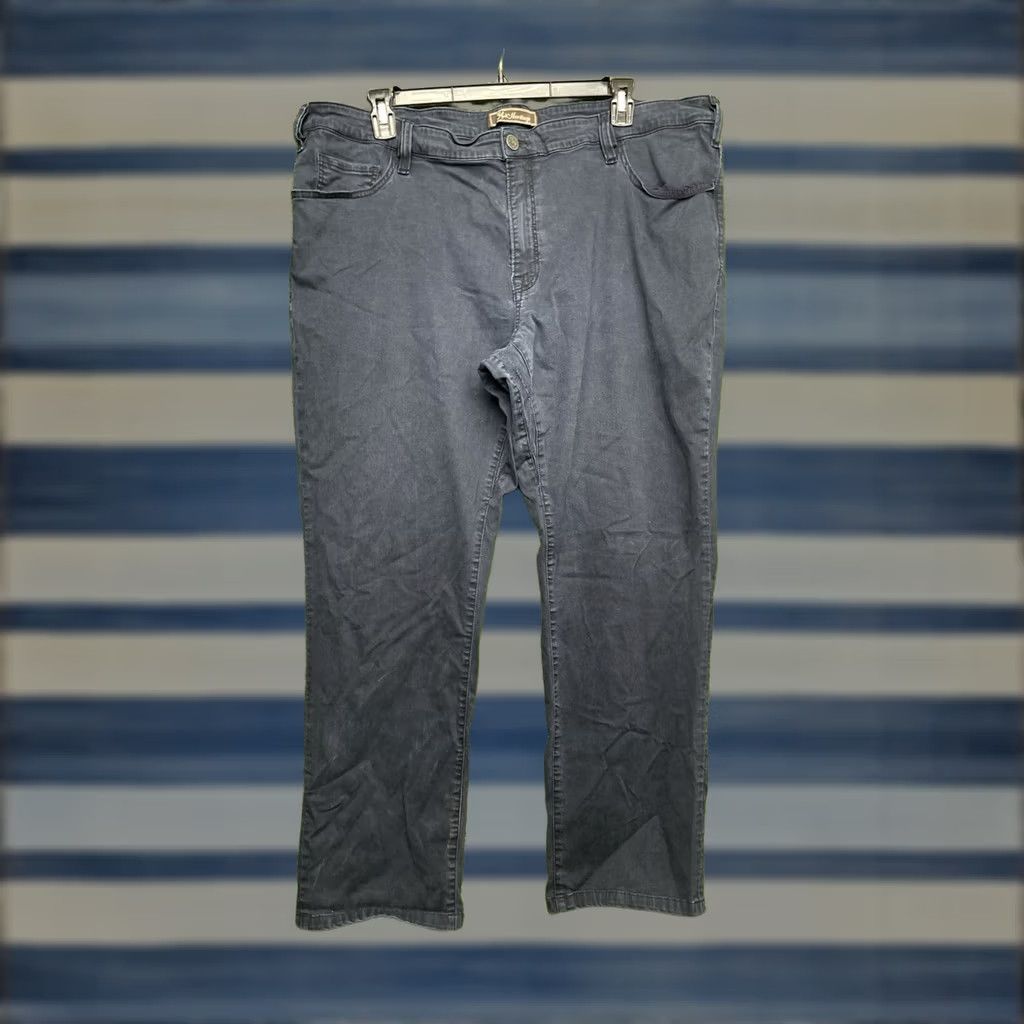 Vintage 34 Heritage Charisma Jeans Men's 46x34 Blue Denim Classic Stretch Comfort 5-Pocket Zipper Rise Mid Regular Inseam 34 Abstract: none Size US 30 / EU 46 - 1 Thumbnail