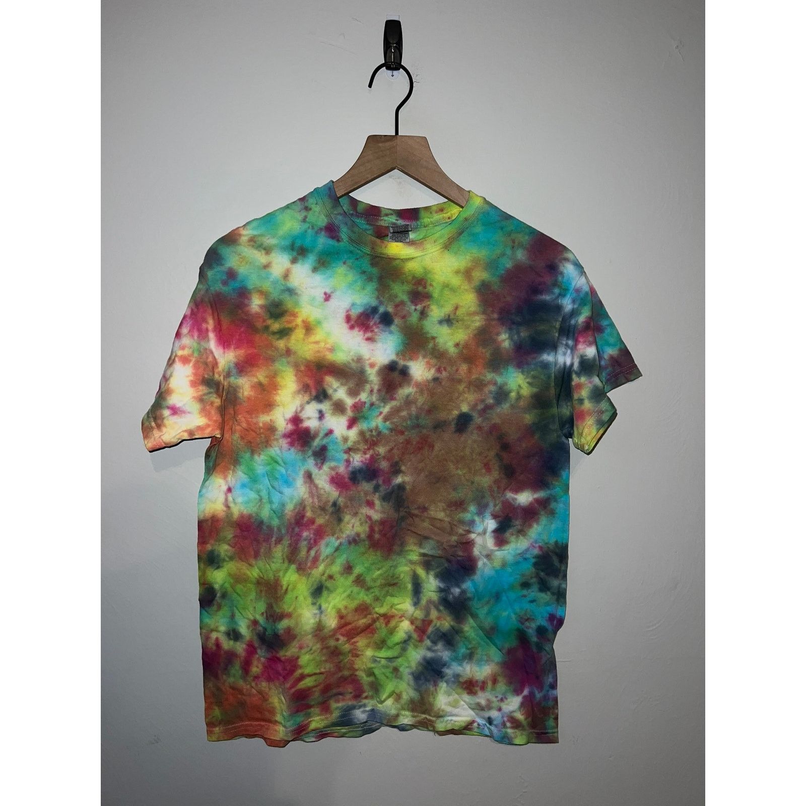 Gildan Gildan Multicolor Tie Dye Shirt Short Sleeve Tee Y2K Medium Size US M / EU 48-50 / 2 - 1 Thumbnail