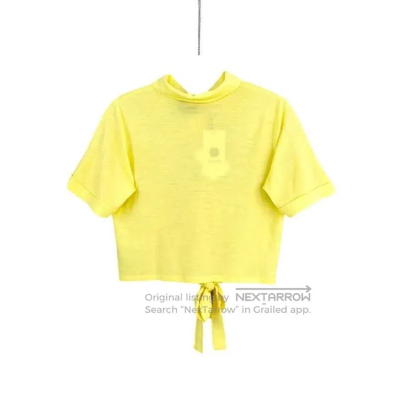 Loewe Loewe Yellow Wool Women's T-Shirt . Size XS / US 0-2 / IT 36-38 - 2 Thumbnail