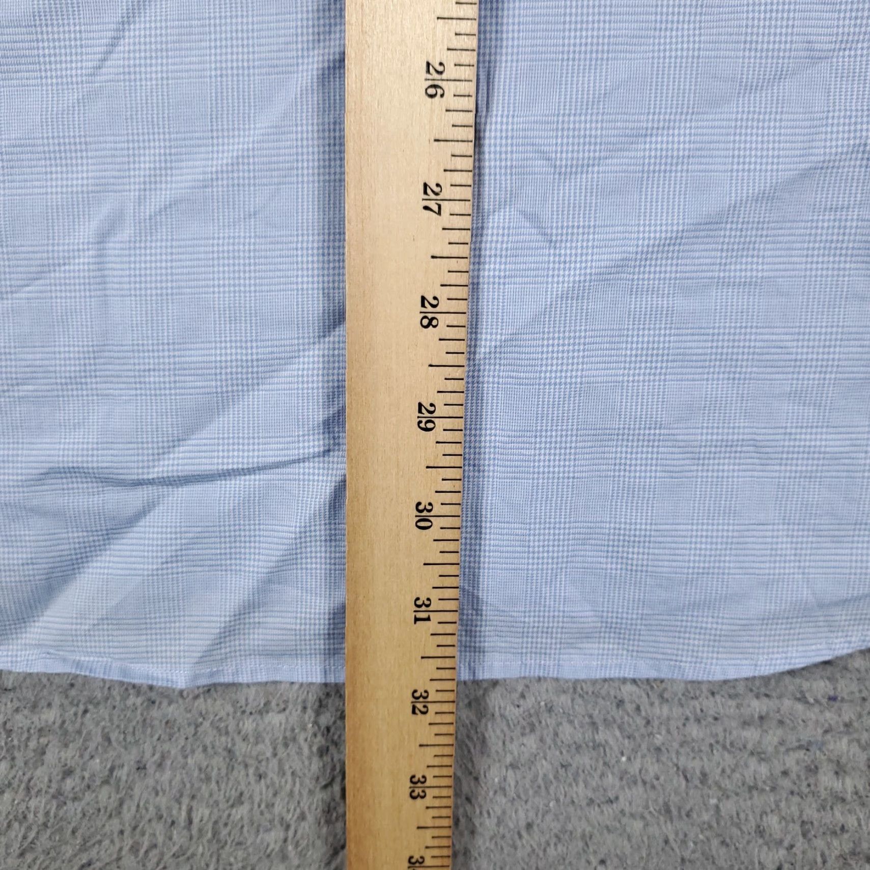 Ralph Lauren Ralph Lauren Dress Shirt Mens 16 Blue Long Sleeve Button Up Classic Cotton Size 42R - 5 Thumbnail