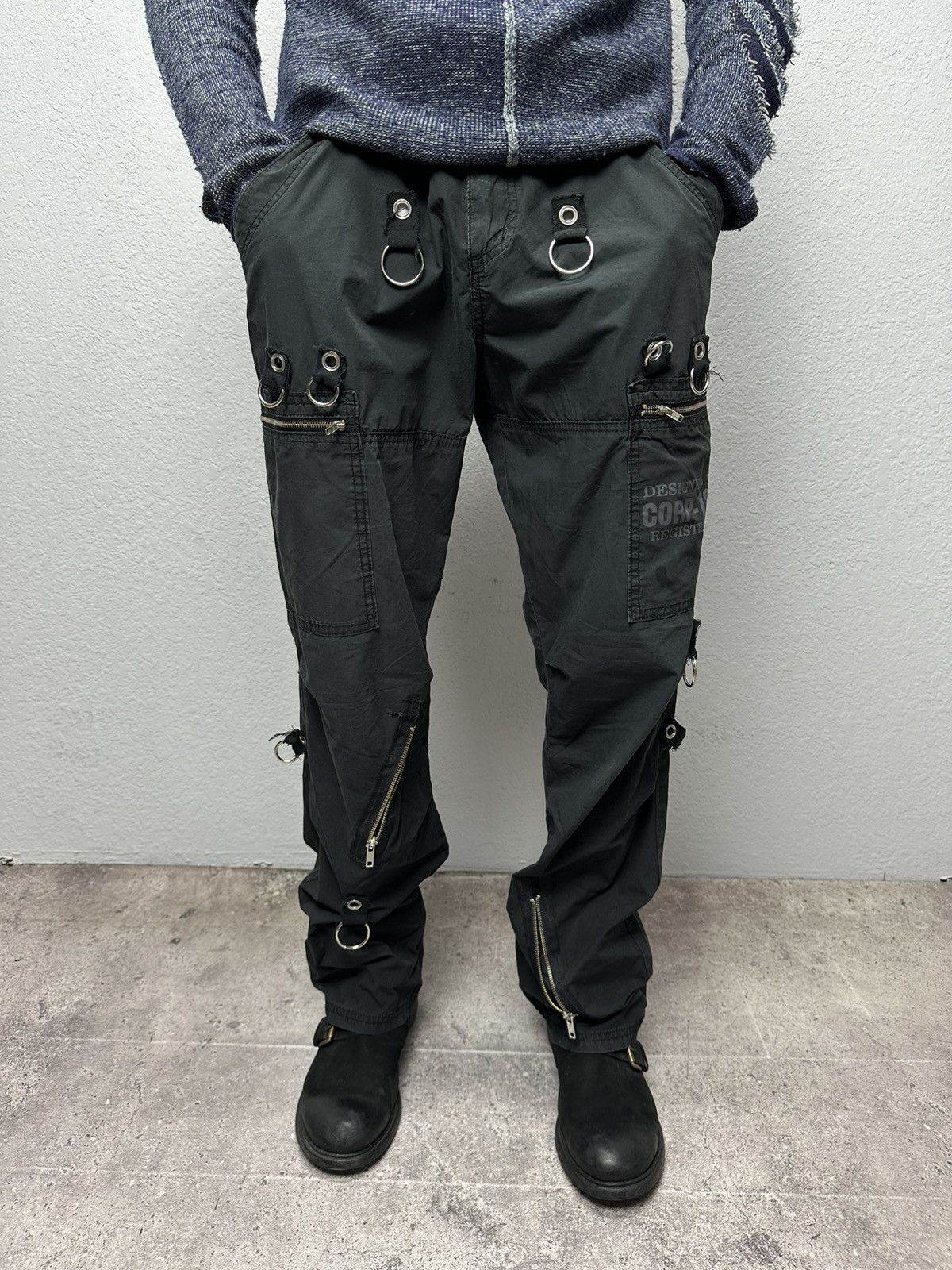 Tripp NYC Vintage Junya Watanabe Vibe Pants Tripp Nyc Style Zip Cargo Size US 35 - 2 Thumbnail