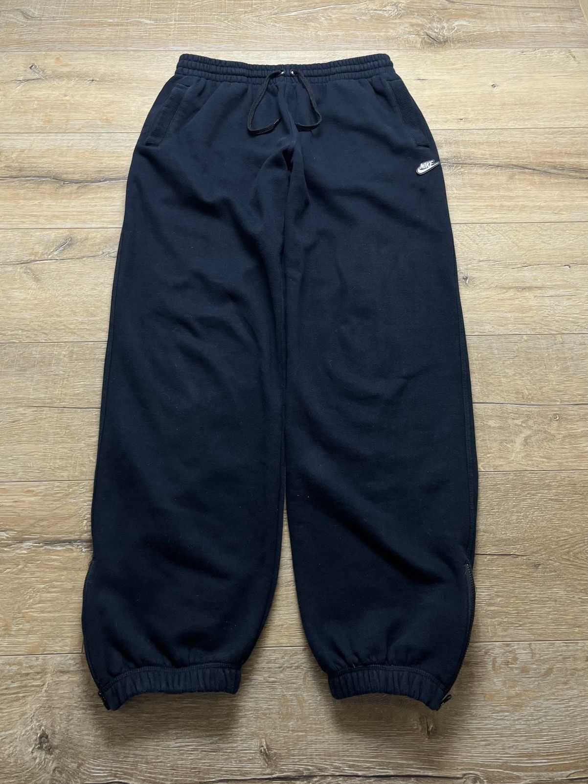 Nike VINTAGE NIKE BAGGY ZIP PANTS Size US 34 / EU 50 - 2 Thumbnail