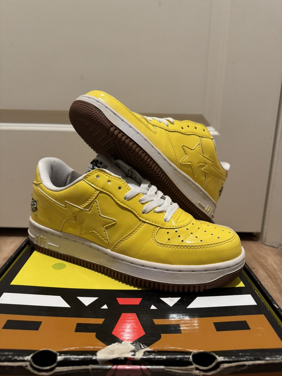 Bape Bape SpongeBob Roadsta | Grailed