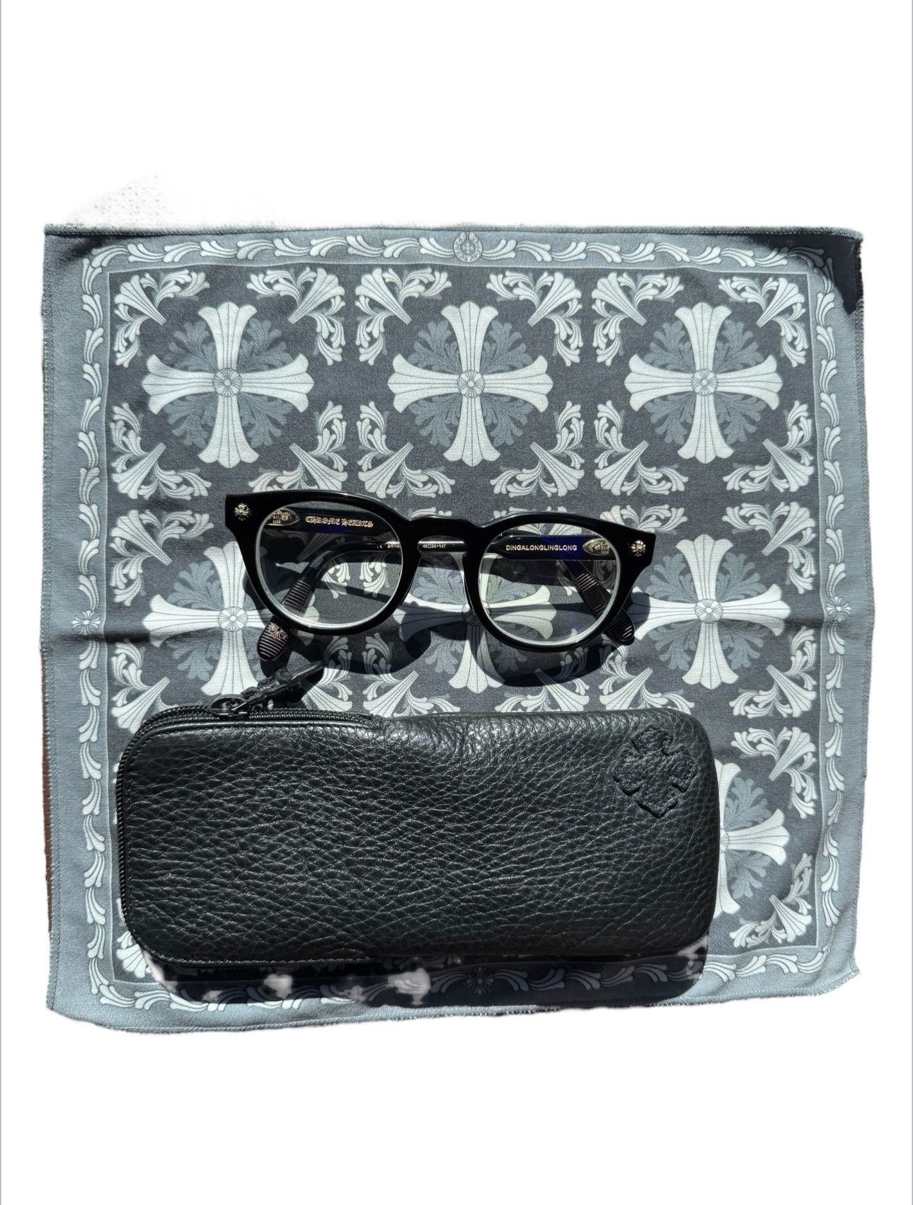 Chrome Hearts CHROME HEARTS DINGALONGLINGLONG 18k Gold eyeglasses Size ONE SIZE - 1 Thumbnail