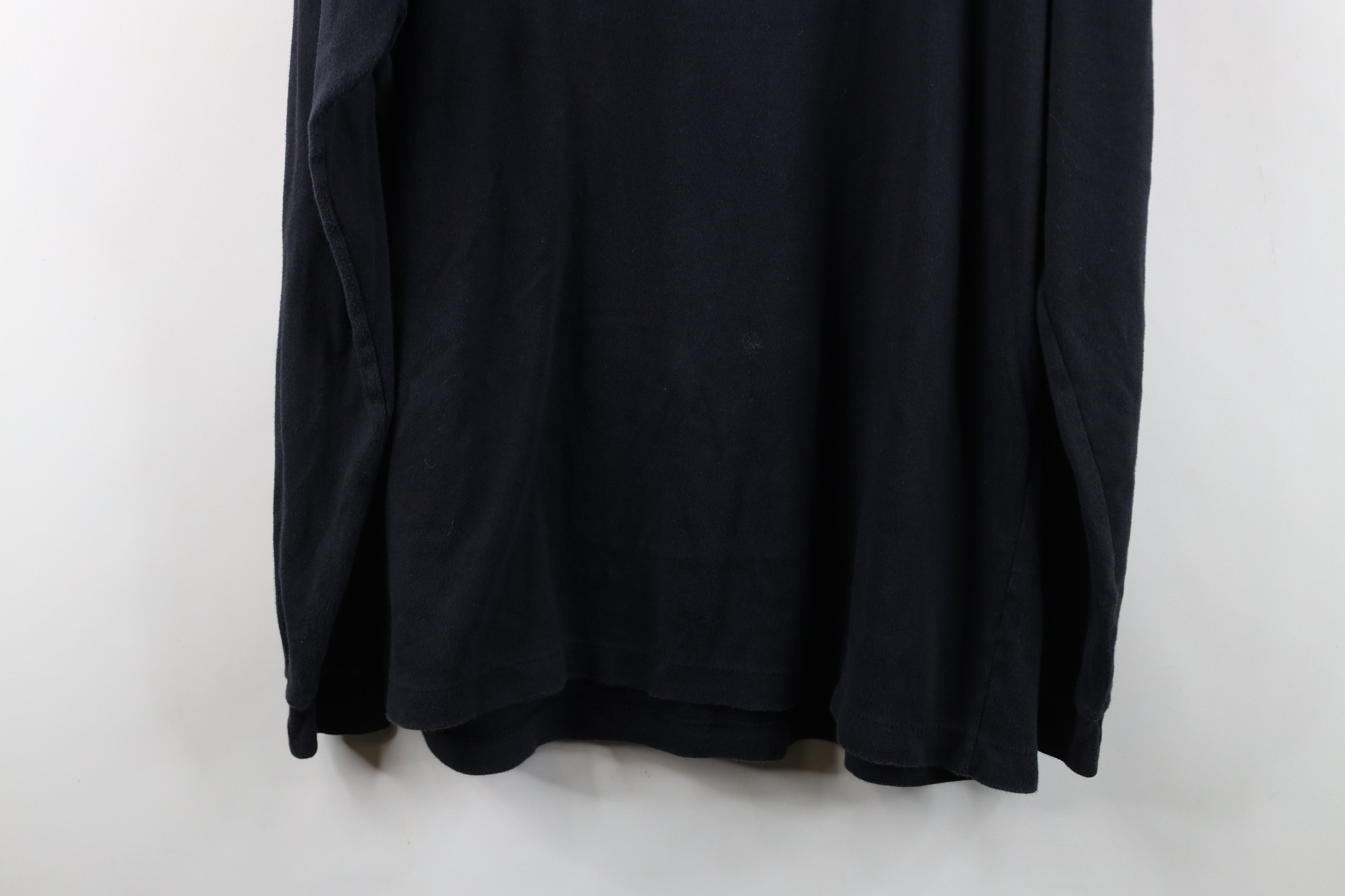 Vintage Vintage 90s Streetwear Blank Long Sleeve Turtleneck T-Shirt Size US L / EU 52-54 / 3 - 12 Thumbnail