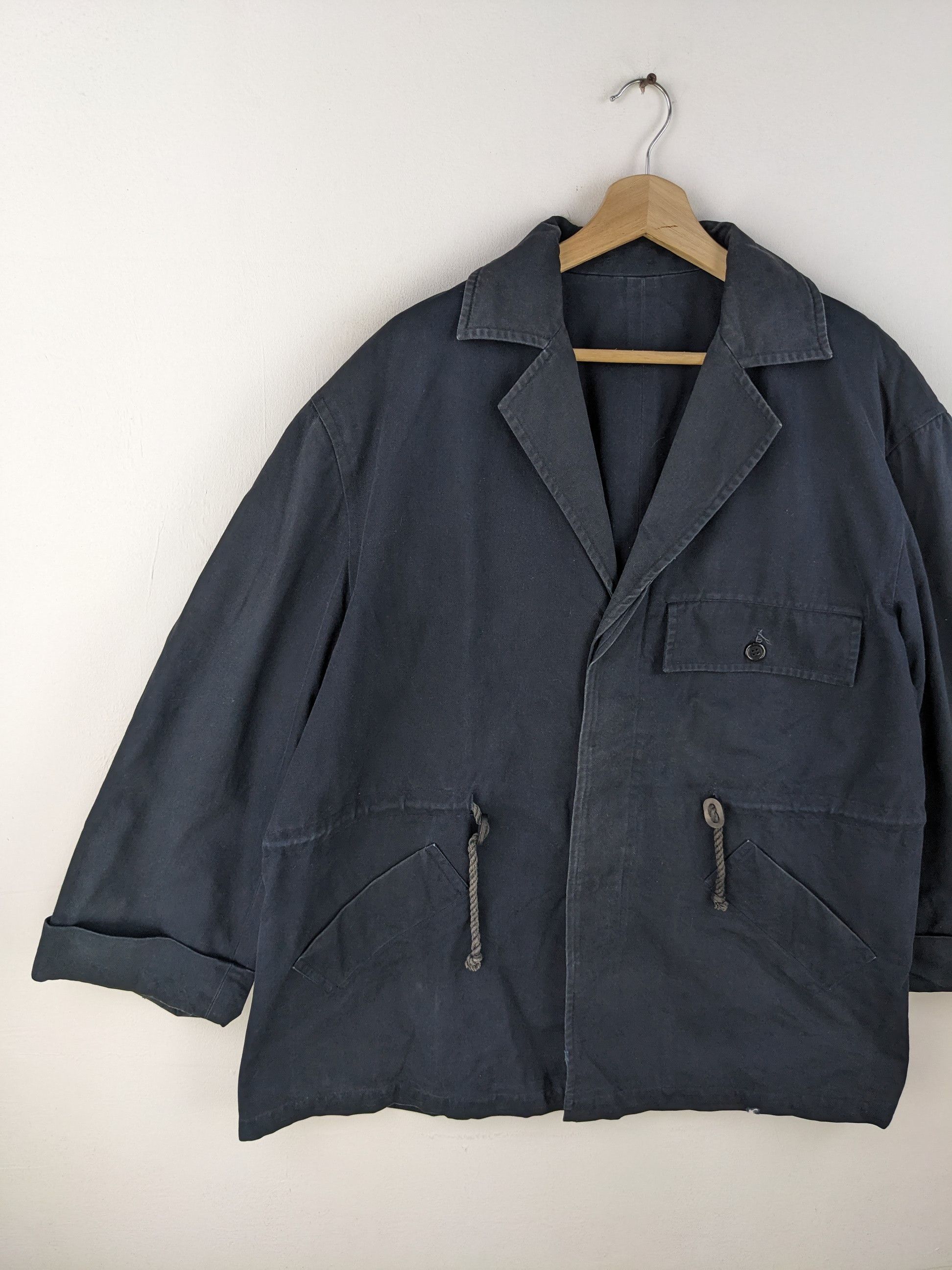 Y's × Yohji Yamamoto Vintage Yohji Yamamoto Chore Jacket Avant Garde Harajuku Size US XL / EU 56 / 4 - 8 Thumbnail