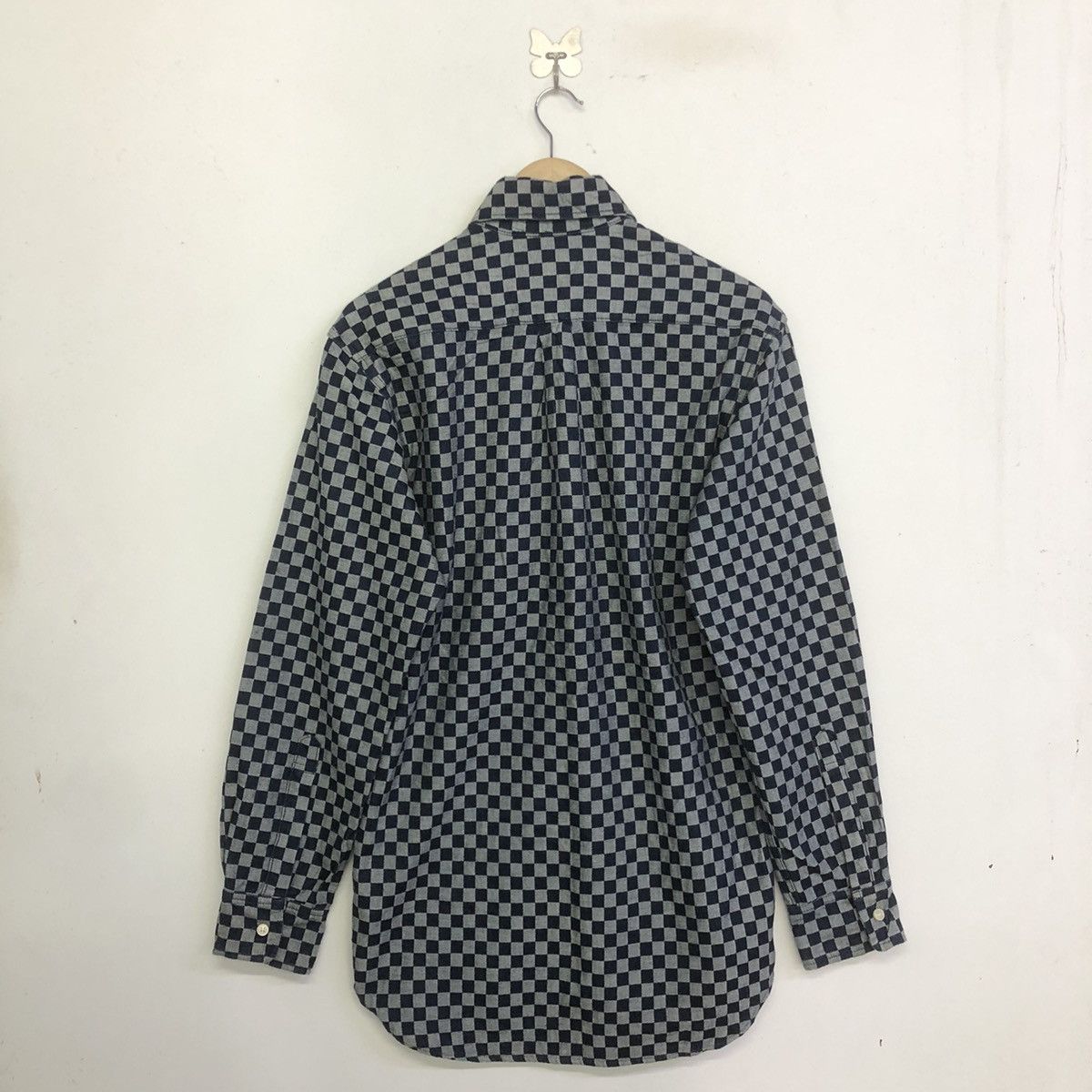 Eternal ETERNAL INDIGO CHECKERED BUTTON SHIRT Size US M / EU 48-50 / 2 - 6 Thumbnail