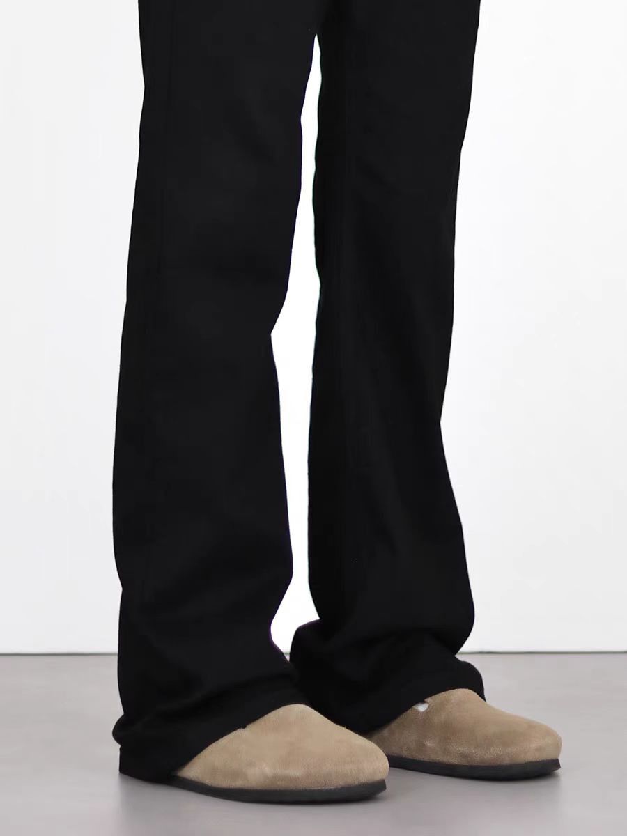 Japanese Brand × Jean Black Machete Micro Flare High Street Jeans Size US 33 - 5 Thumbnail