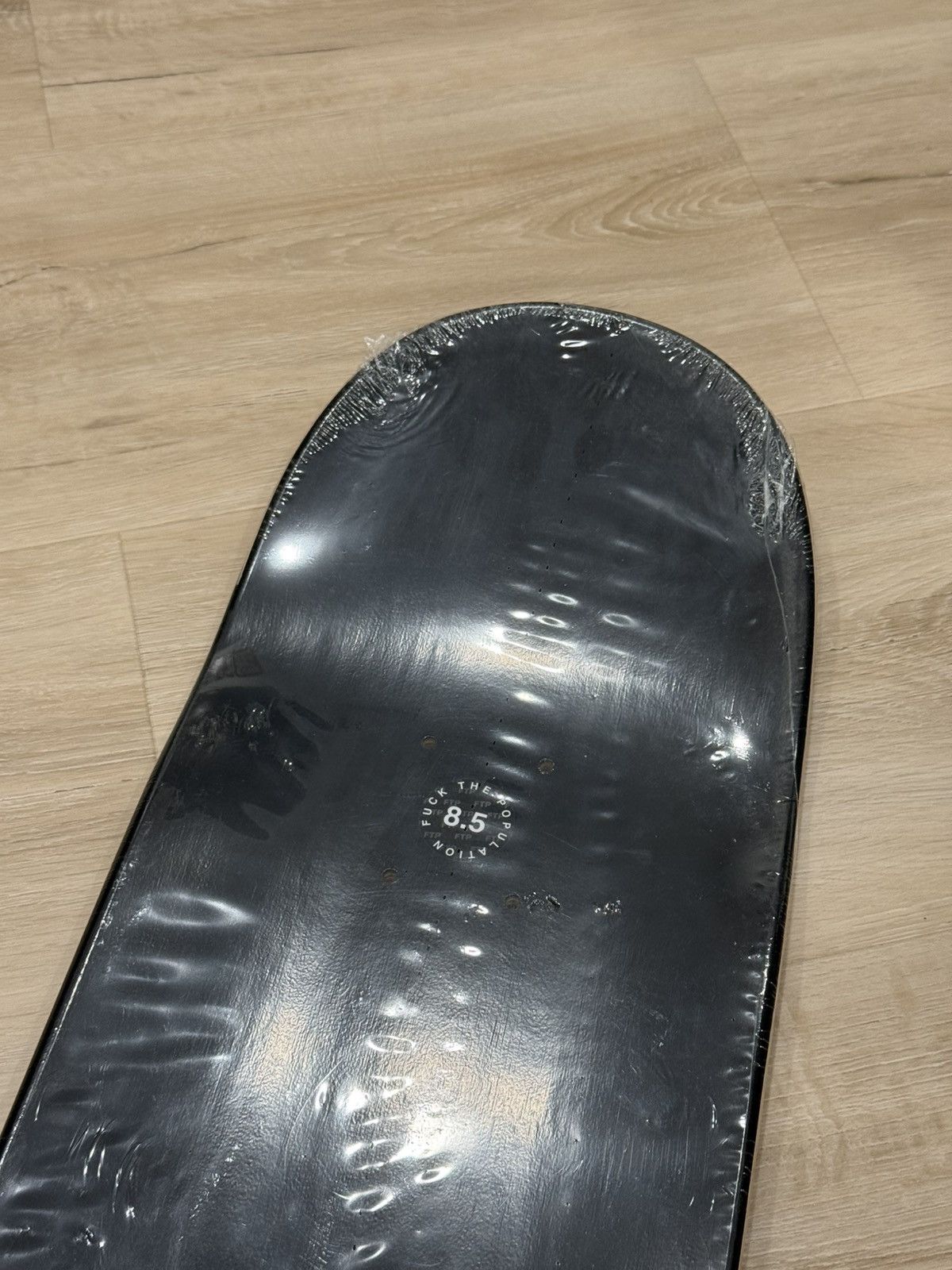 Fuck The Population FTP Checkered Logo Skate Deck (2021) Size ONE SIZE - 7 Thumbnail