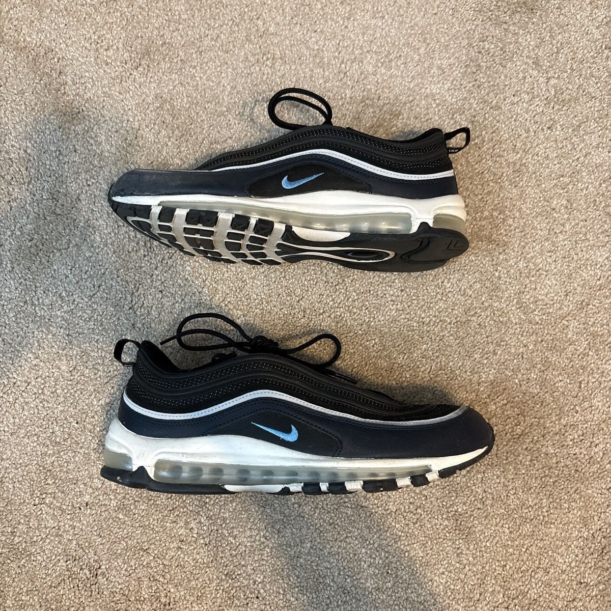 Nike Nike Air Max 97 trainers in black and white Size US 11.5 / EU 44-45 - 4 Thumbnail