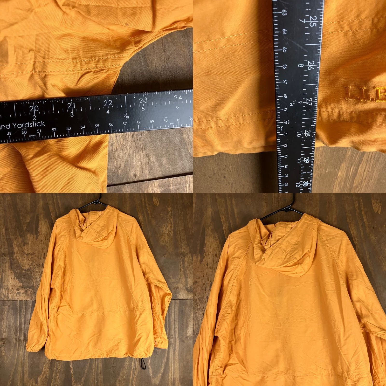 Vintage LL Bean Mens Jacket Yellow Mountain Classic Anorak Windbreaker 1/2 Zip Medium Size US M / EU 48-50 / 2 - 8 Thumbnail