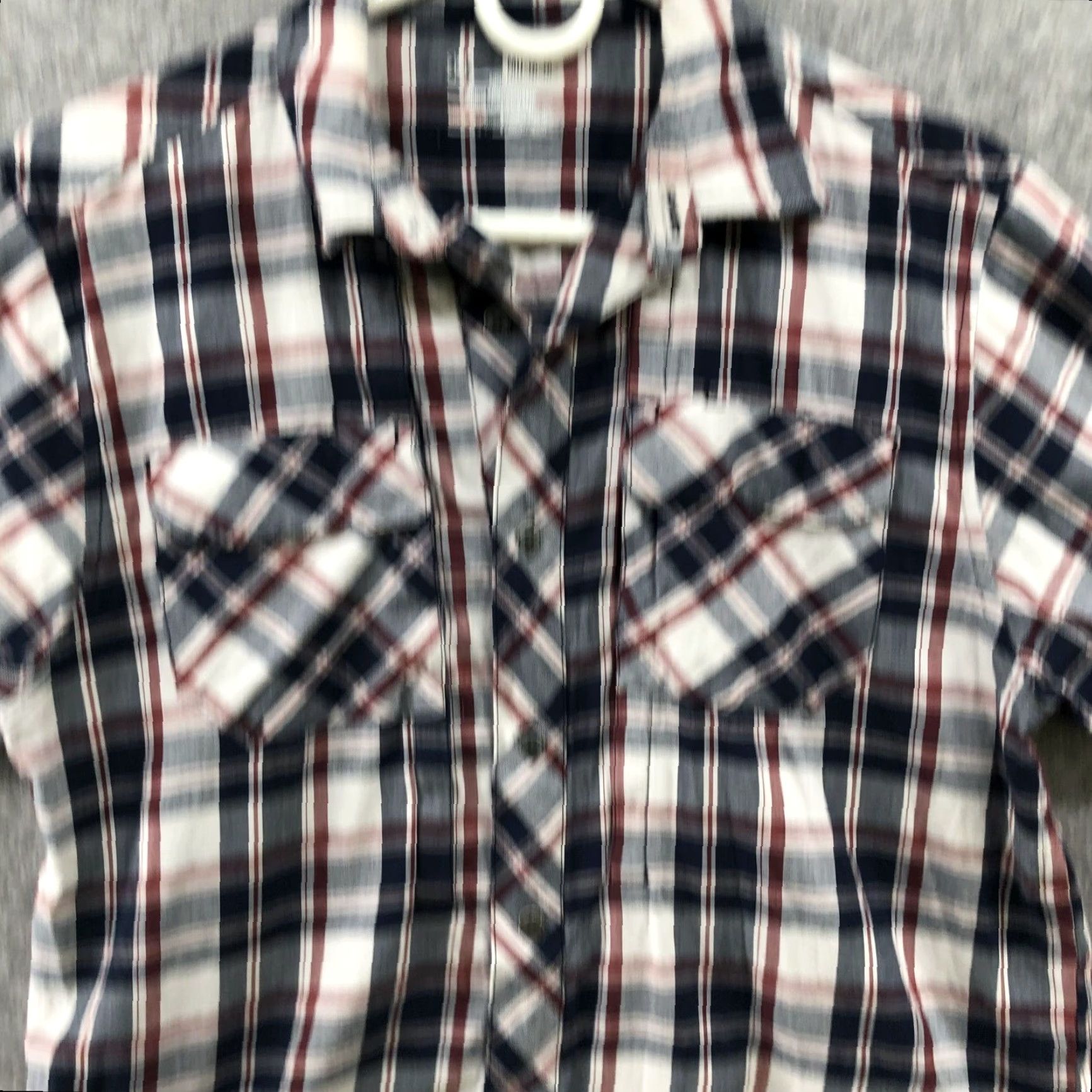 Under Armour Under Armour Shirt Mens M Short Sleeve Button-Down Plaid Cotton Tactical Fishing Embroidered Button-Up Size US M / EU 48-50 / 2 - 3 Thumbnail