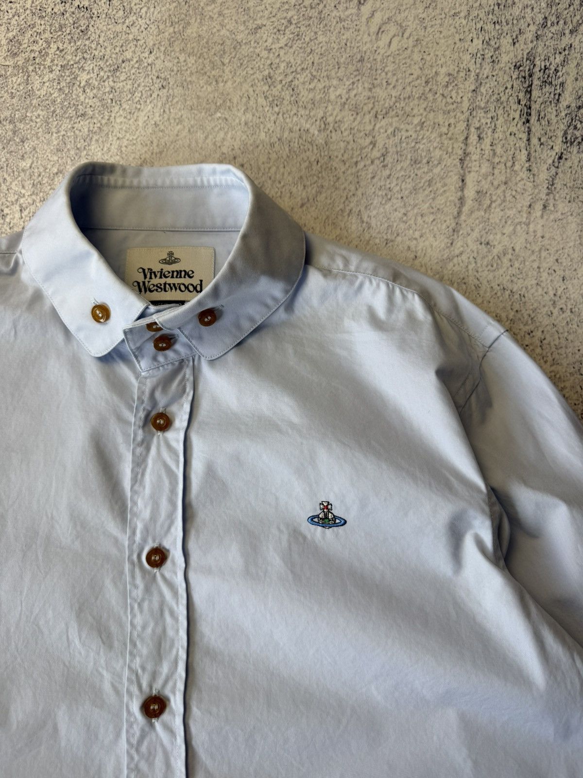Vivienne Westwood Mens Vivienne Westwood Shirts Button Up Luxury Shirt Size US M / EU 48-50 / 2 - 11 Thumbnail