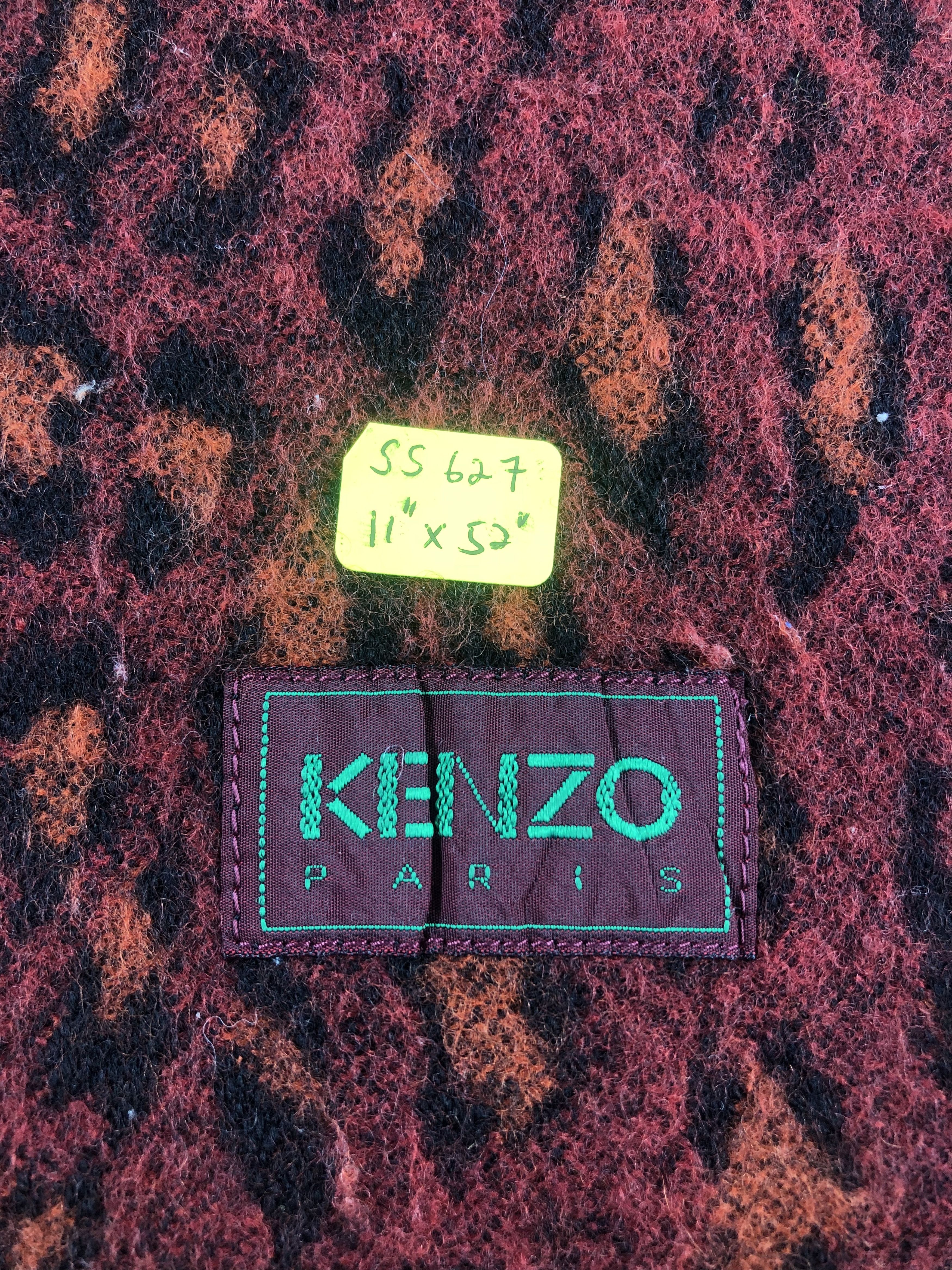 Kenzo Kenzo Scarf / Muffler / Neckwear Size ONE SIZE - 4 Thumbnail