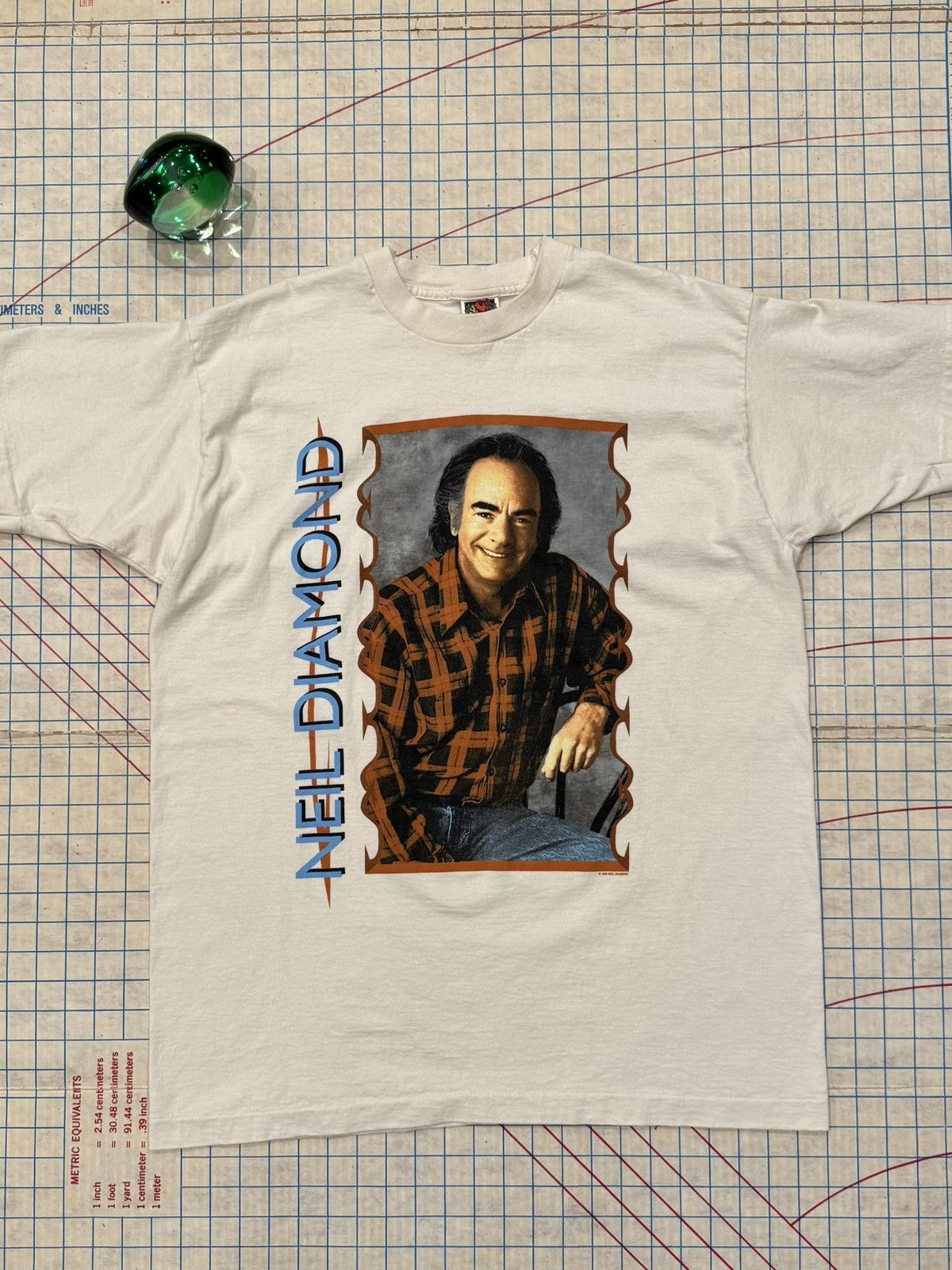 Band Tees Vintage Neil Diamond i am i said Graphic Tee 1996 Size XL Size US XL / EU 56 / 4 - 2 Thumbnail