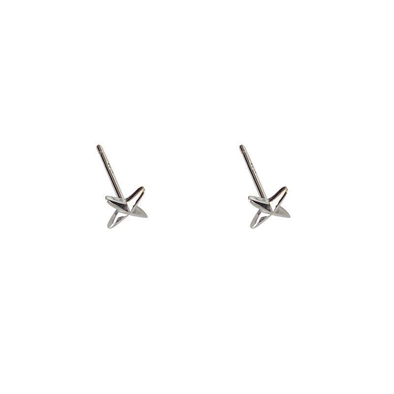 Jewelry × Sterling Silver Rare Earrings One Pairs Chrome Jewelry Size ONE SIZE - 6 Thumbnail
