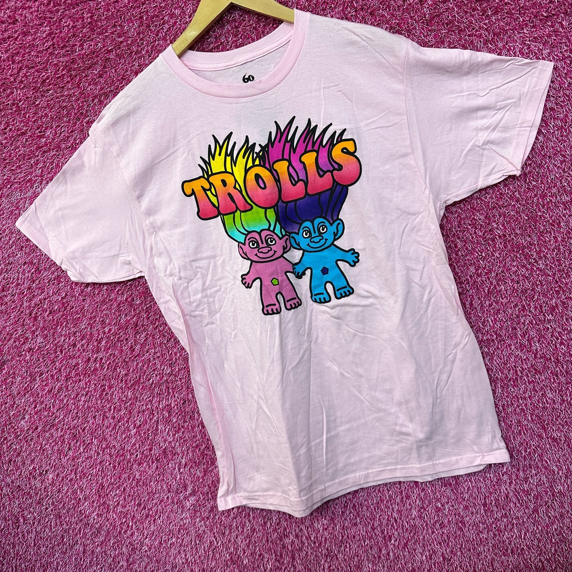Other Good Luck Trolls 60th Anniversary Toy Promo Tee L Size US L / EU 52-54 / 3 - 3 Thumbnail