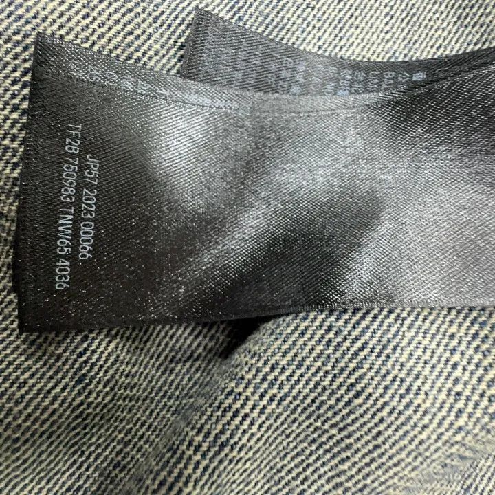 Balenciaga Balenciaga Blue Denim Oversized Jacket 0079-2507 Size US M / EU 48-50 / 2 - 5 Thumbnail