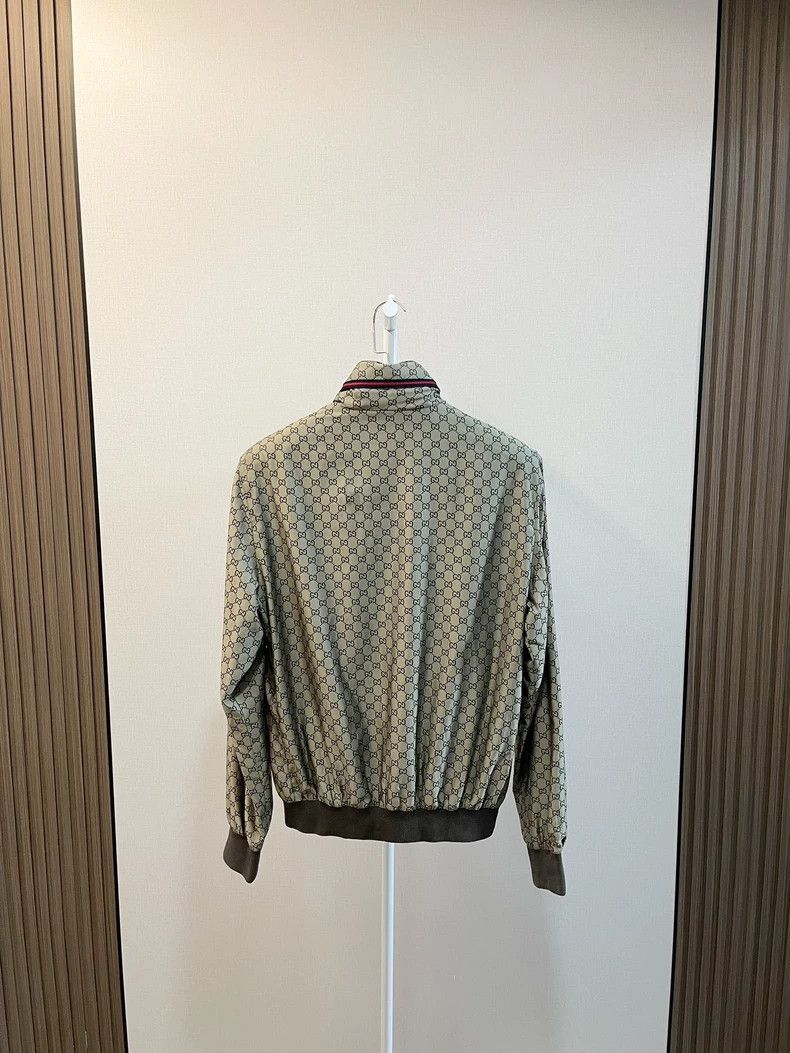 Gucci Gucci Classic old flower full print Logo zipper jacket 2502 Size US M / EU 48-50 / 2 - 2 Thumbnail