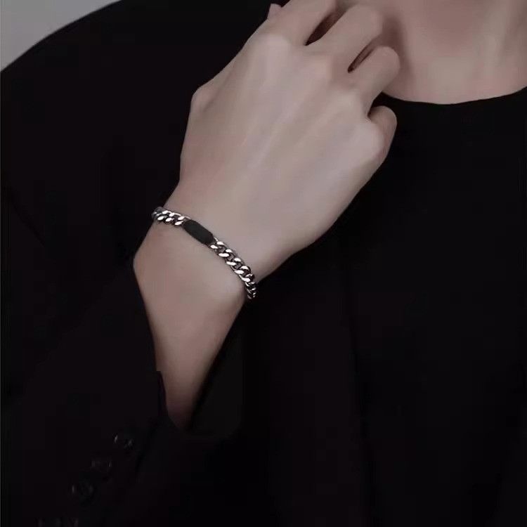 Jewelry Hip-hop Bracelet Y2K Punk Chain Gotch Bracelets Chains Size ONE SIZE - 2 Thumbnail