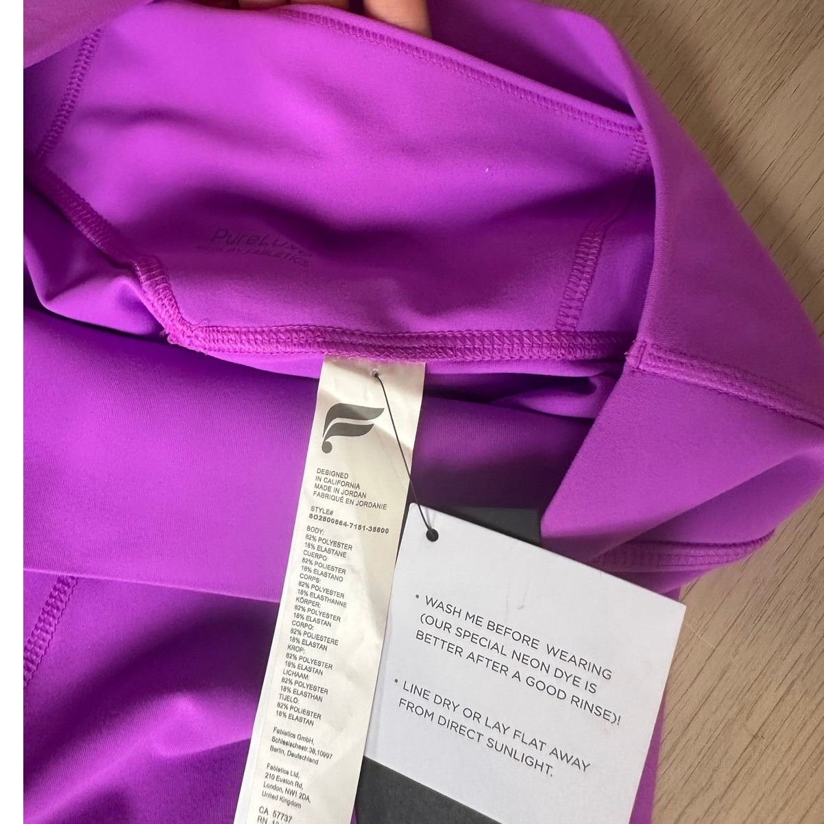 Fabletics Fabletics x Becky G PureLuxe High-Waisted Short 4" - Size M Size 28" / US 6 / IT 42 - 12 Thumbnail
