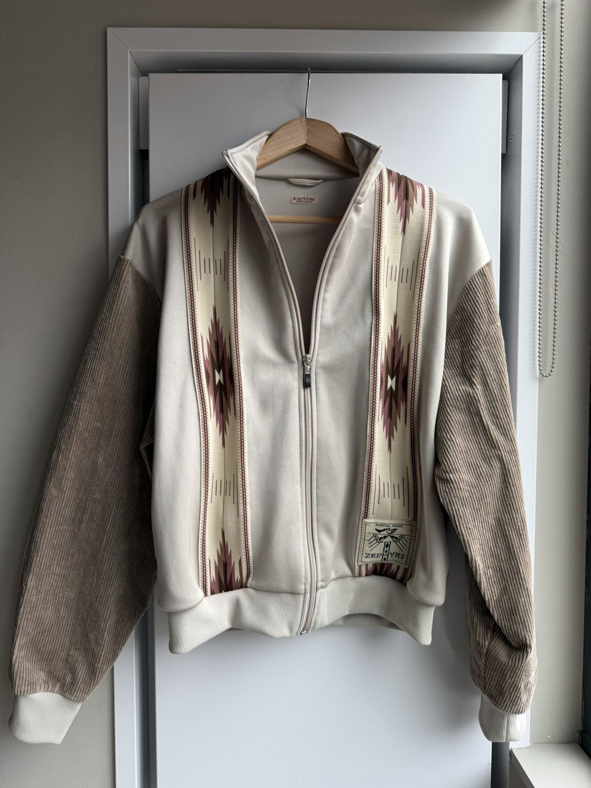 Kapital Kapital corduroy sleeve Track Jacket Size US M / EU 48-50 / 2 - 1 Thumbnail
