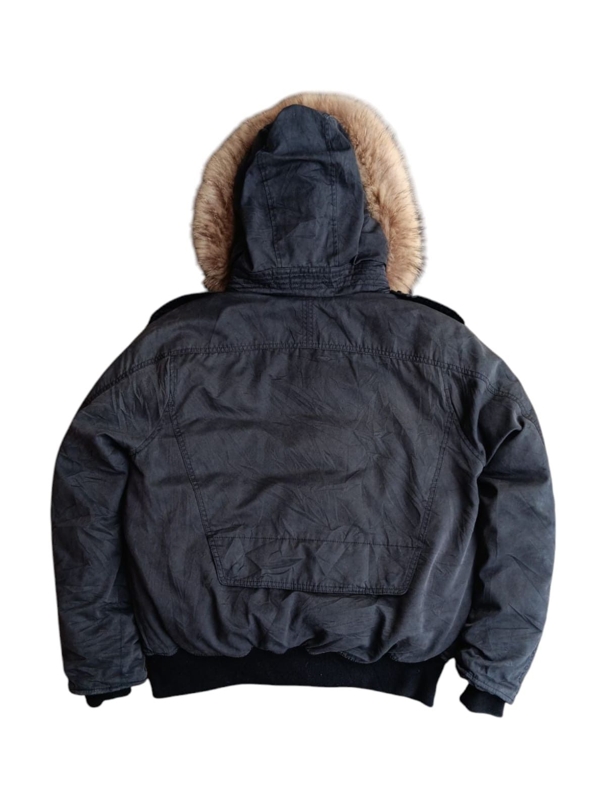If Six Was Nine Plac fur raccon down puffer jacket L.G.B style Size US M / EU 48-50 / 2 - 13 Thumbnail