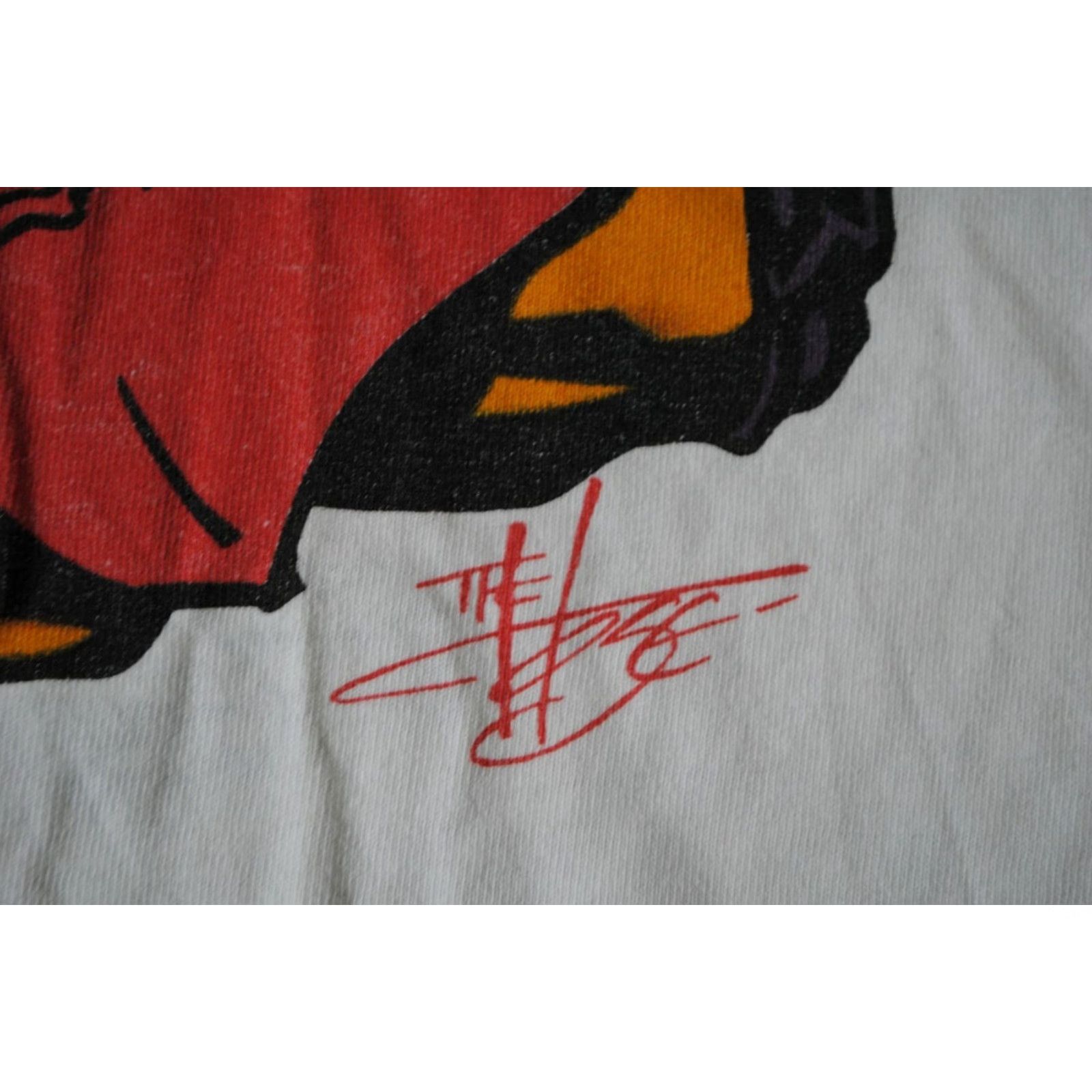 Vintage VINTAGE SOF TEE 1994 T-SHIRT JUST DID IT MADE IN THE USA SINGLE STITCH Shirt Mens Large White Softee Size US L / EU 52-54 / 3 - 3 Thumbnail