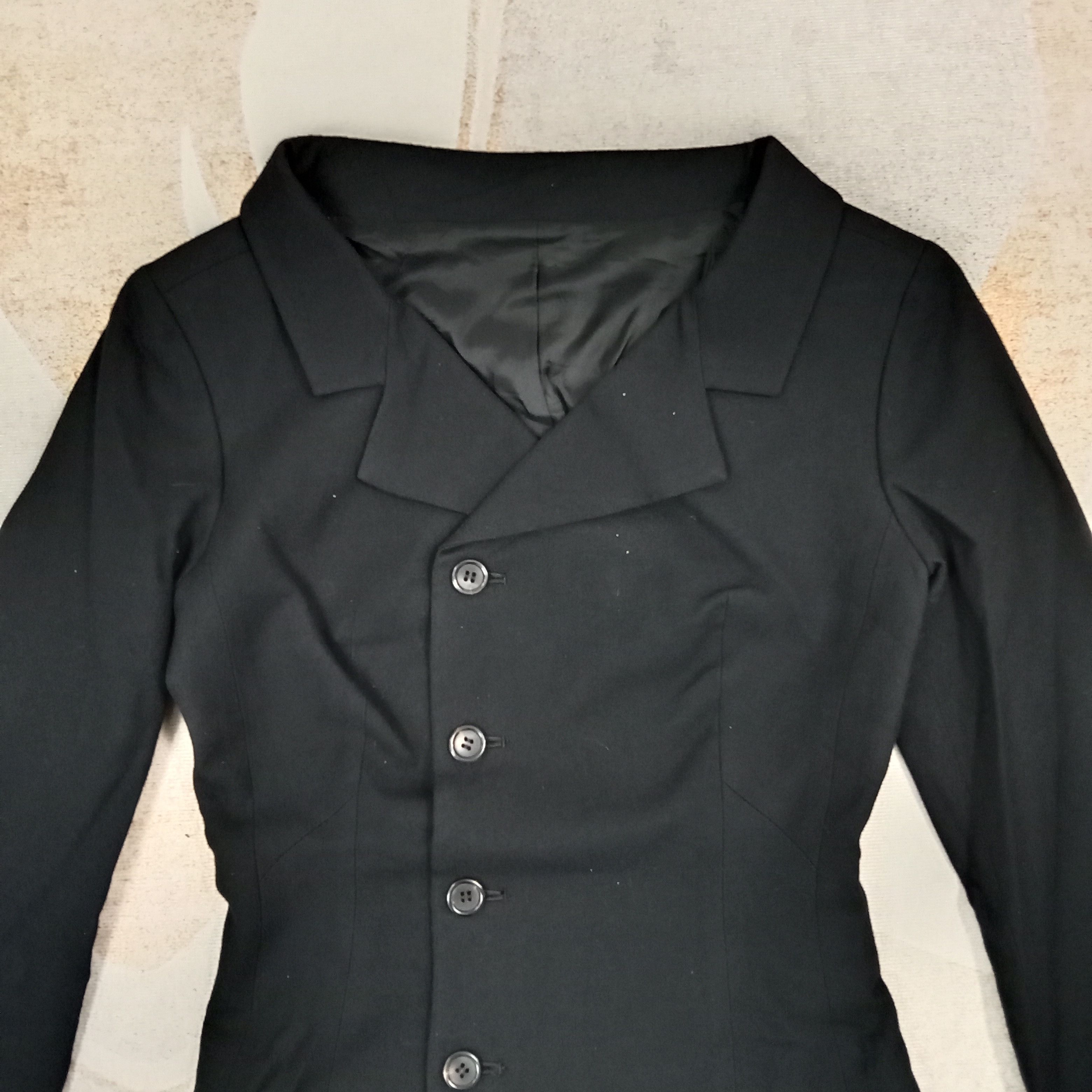 Yohji Yamamoto Yohji Yamamoto Noir Designer Blazer C268N27 Size XS / US 0-2 / IT 36-38 - 2 Thumbnail