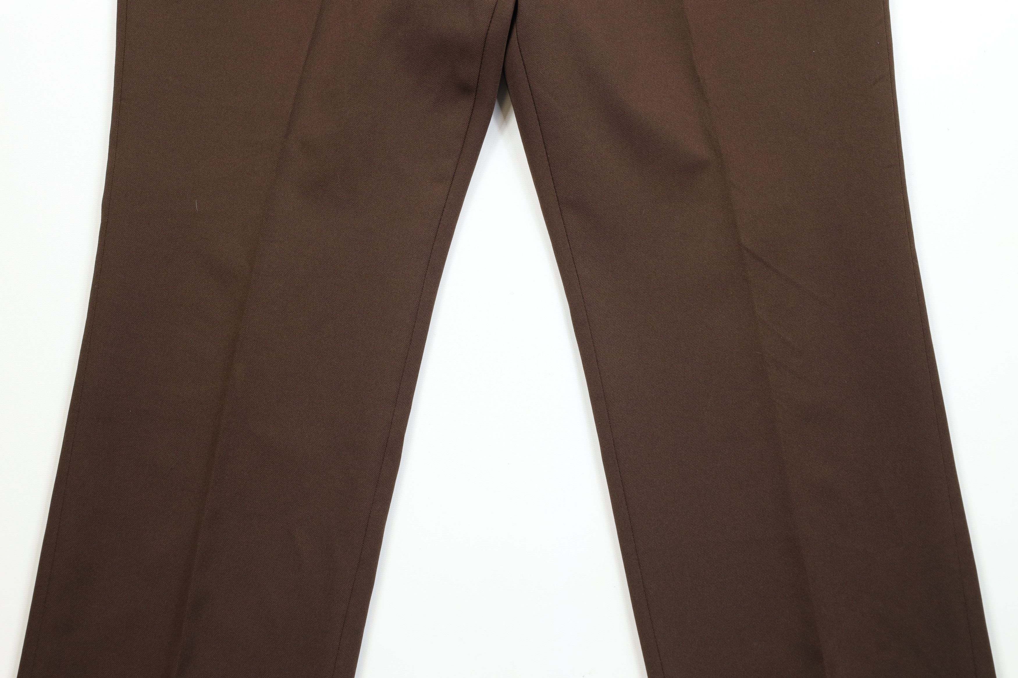 Vintage Vintage 70s Streetwear Bell Bottoms Chino Pants Brown USA Size US 36 / EU 52 - 3 Thumbnail