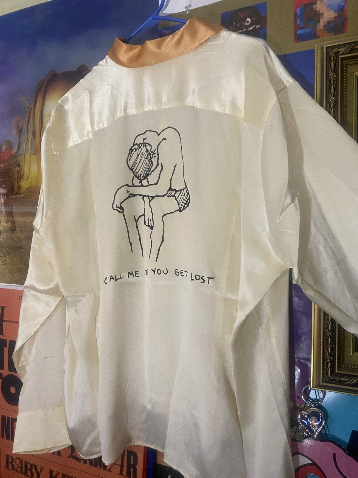 Golf le Fleur *NEW/RARE* leFleur Silk Button-up w/ Ushanka Size US XL / EU 56 / 4 - 7 Thumbnail
