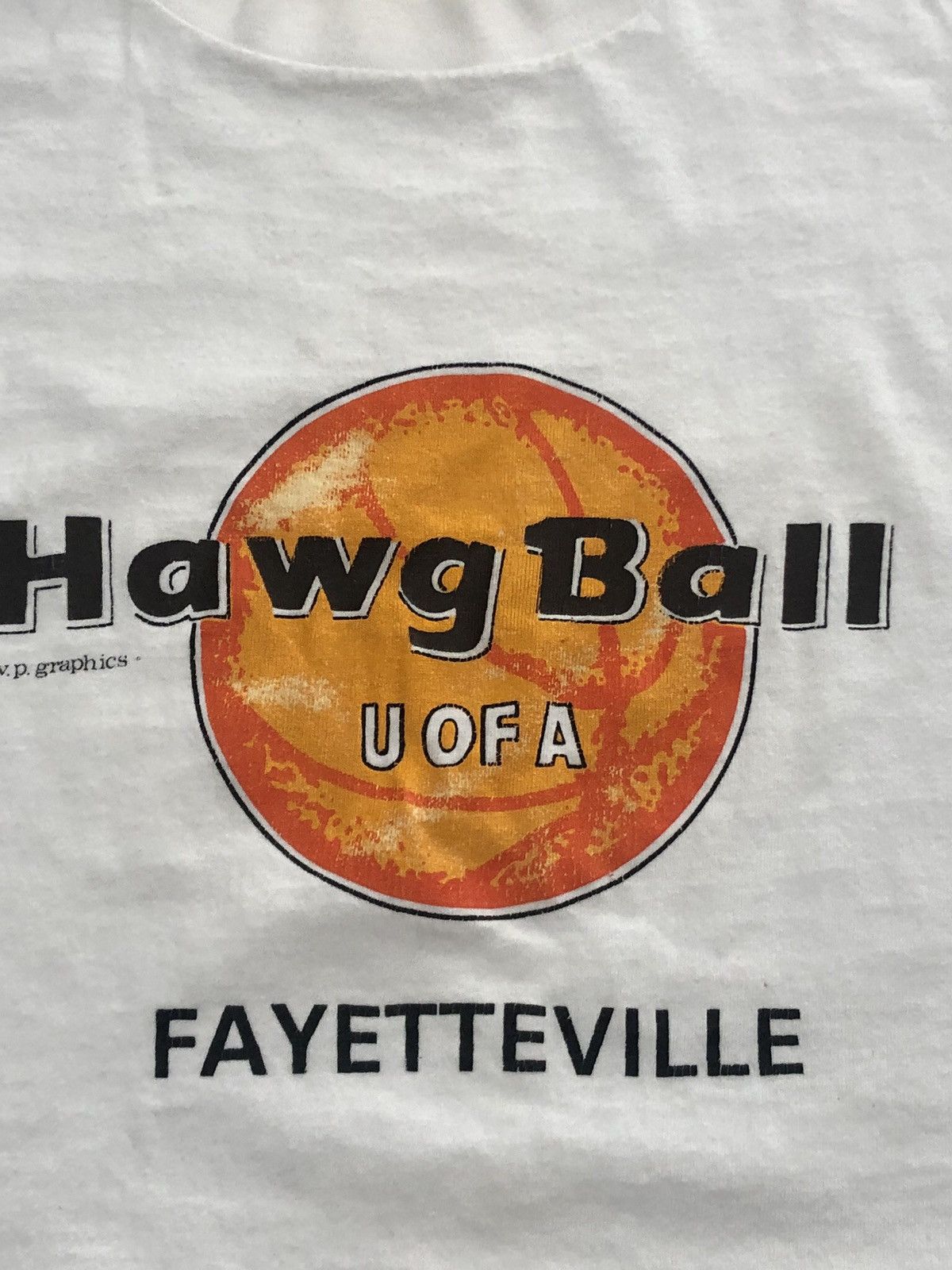 Vintage 90s Hawg Ball Arkansas Razorbacks Tee Size US XL / EU 56 / 4 - 2 Thumbnail