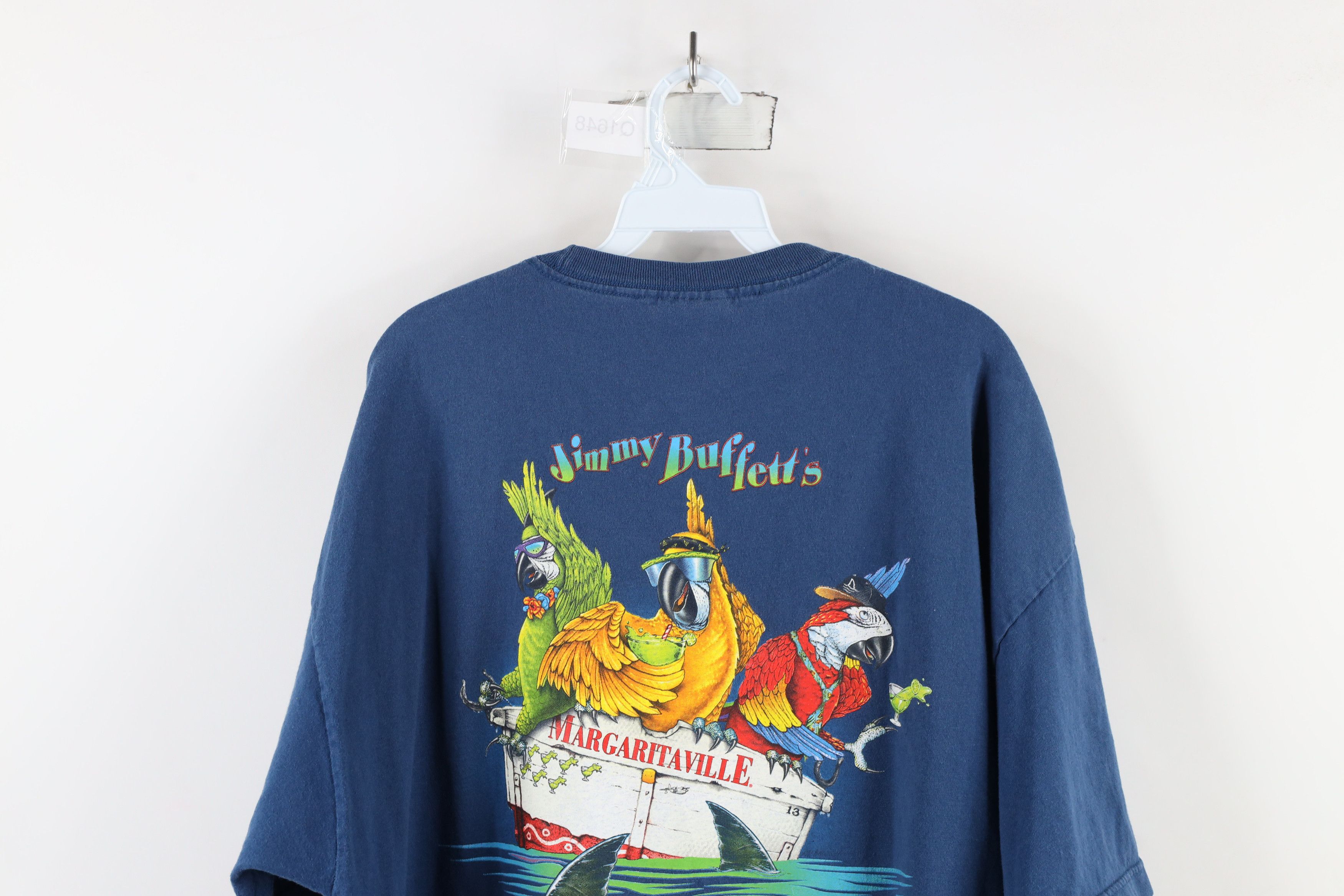 Vintage Vintage Jimmy Buffett Margaritaville Short Sleeve T-Shirt Size US XXL / EU 58 / 5 - 12 Thumbnail